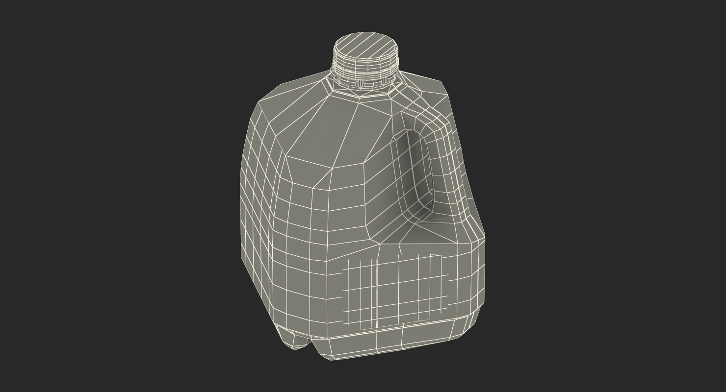 3D model Milk Gallon Plastic Jug 2