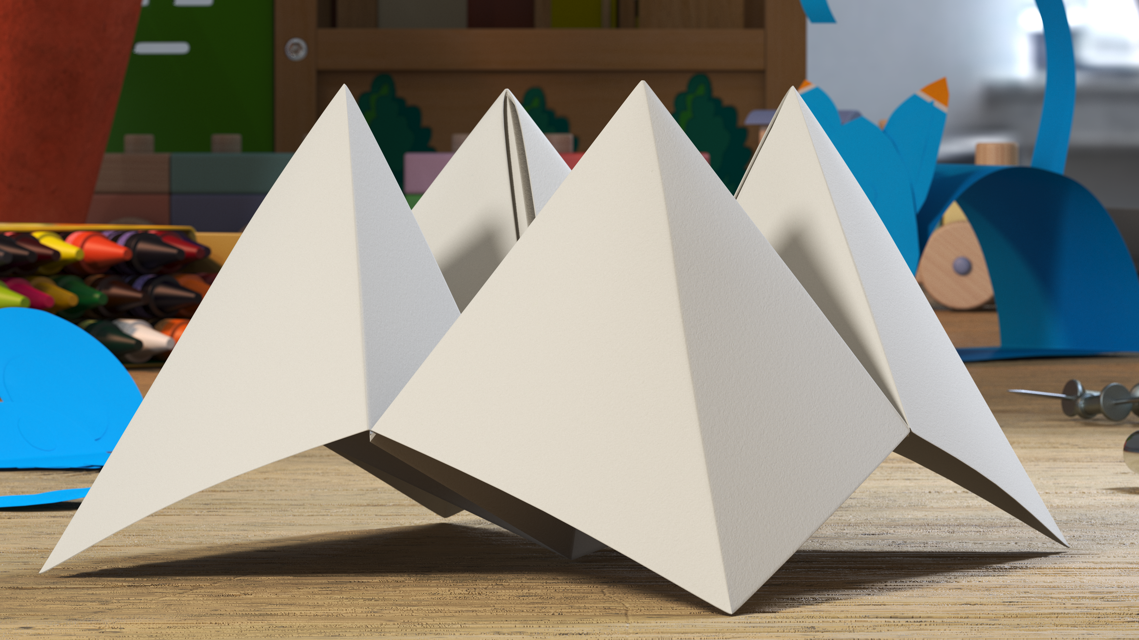 Cootie Catcher Origami, view 12