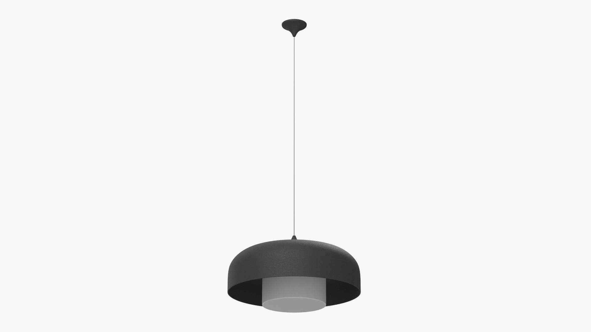 Modern Hanging Pendant Lamp 3D