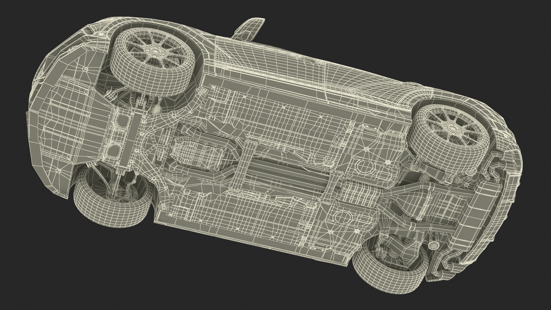 High-end Sports Car 3D model