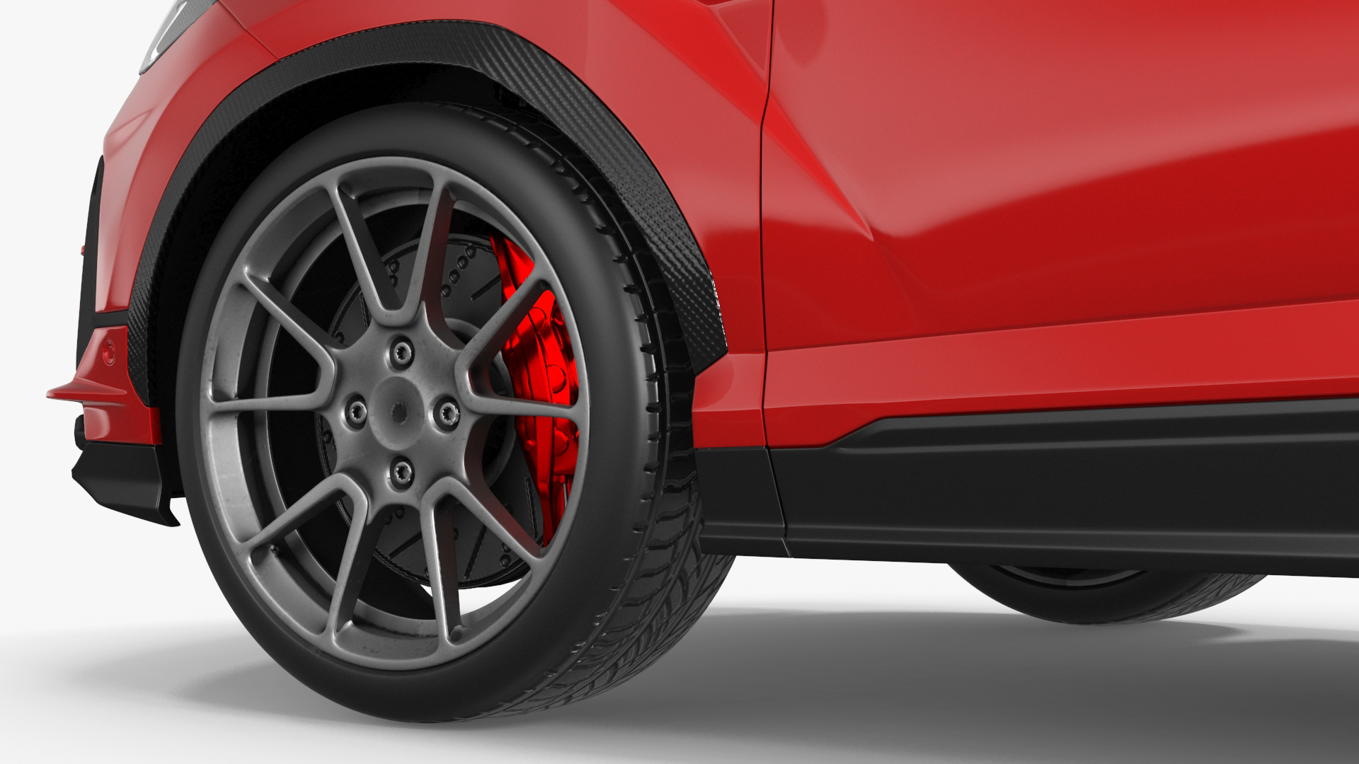 High-end Sports Car 3D model