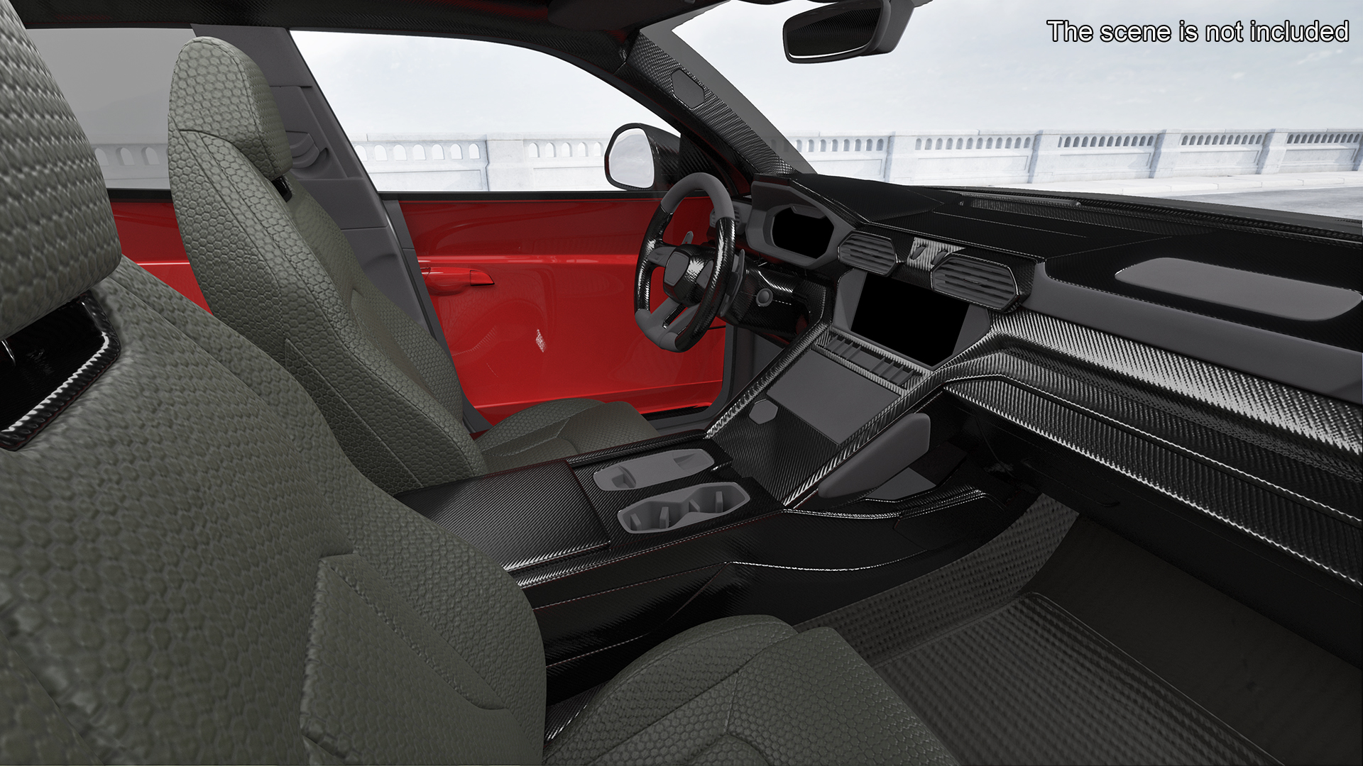 High-end Sports Car 3D model