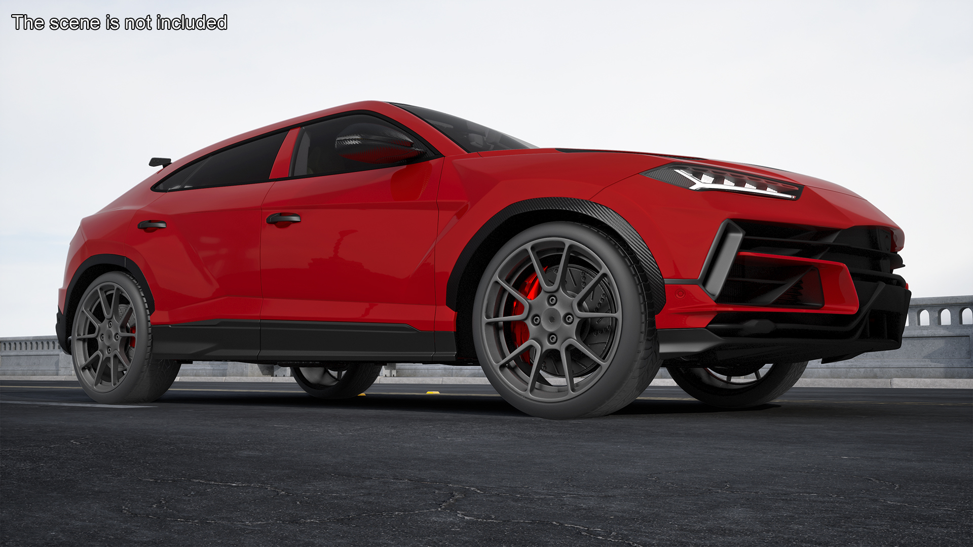 High-end Sports Car 3D model