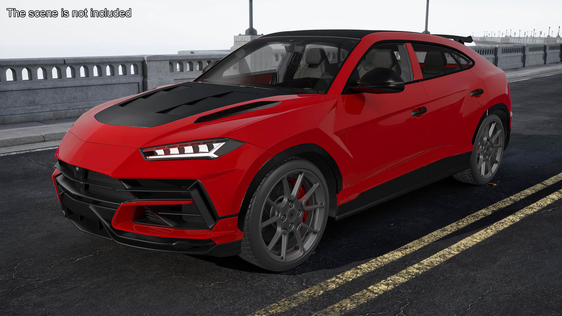 High-end Sports Car 3D model