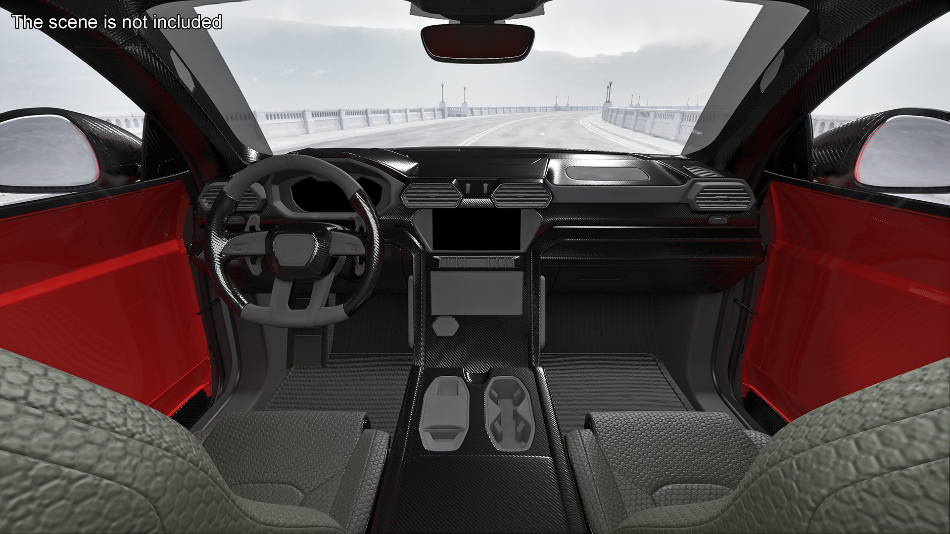 High-end Sports Car 3D model