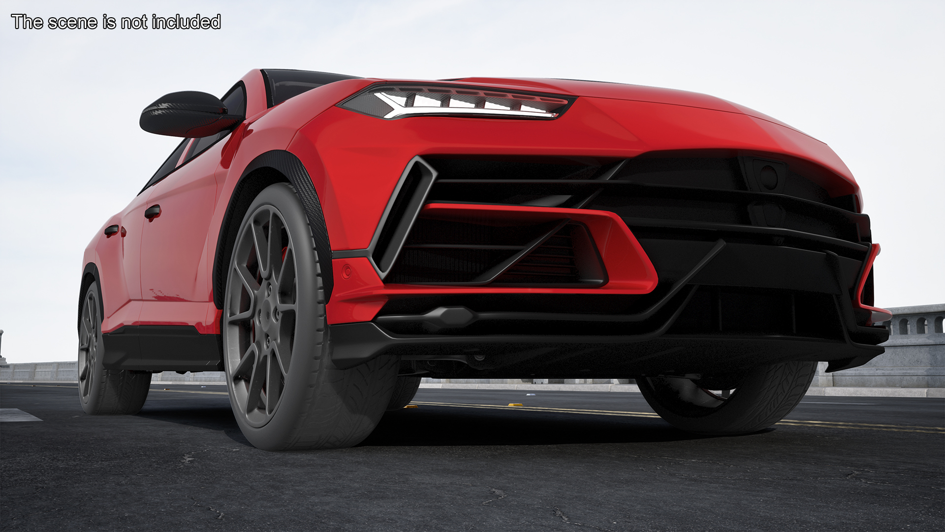 High-end Sports Car 3D model