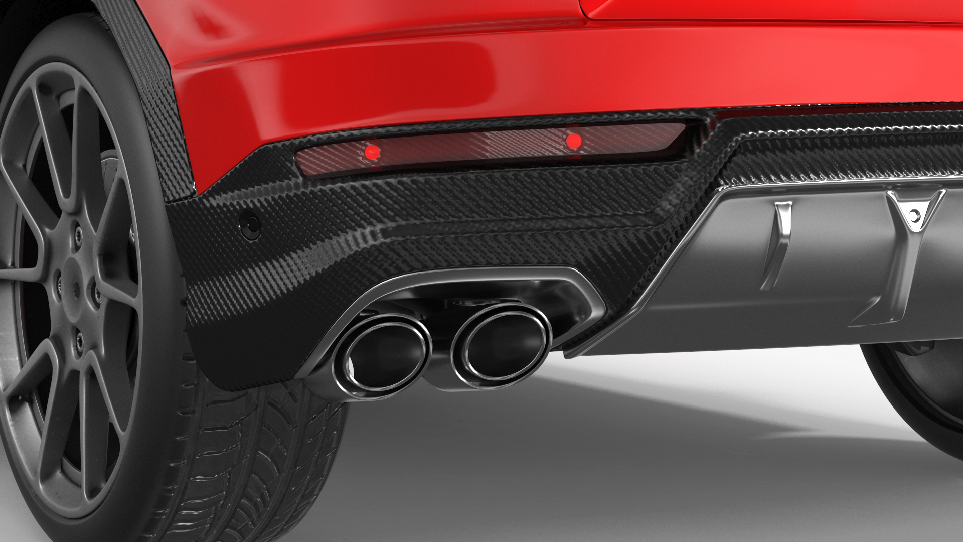 High-end Sports Car 3D model