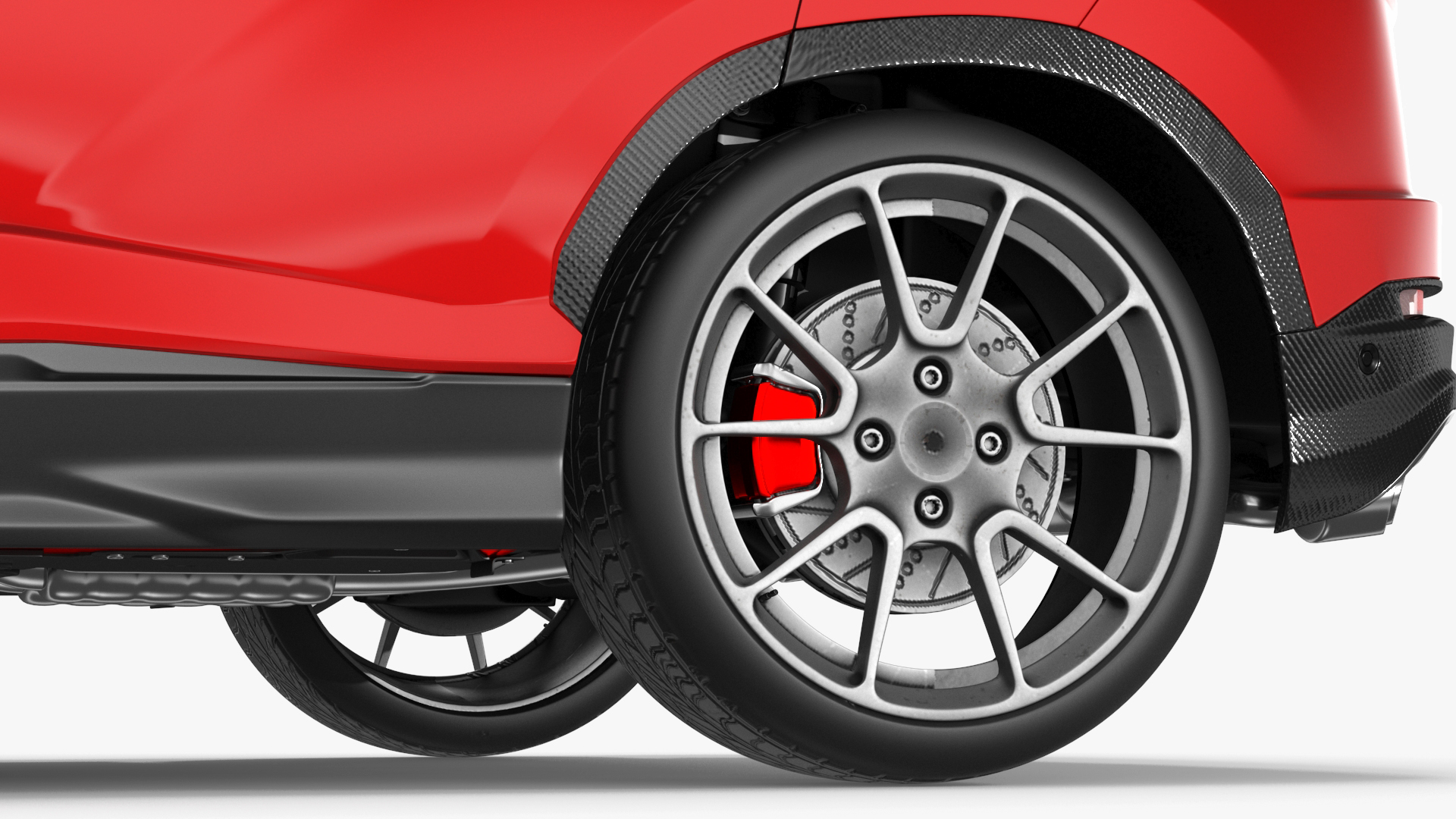 High-end Sports Car 3D model