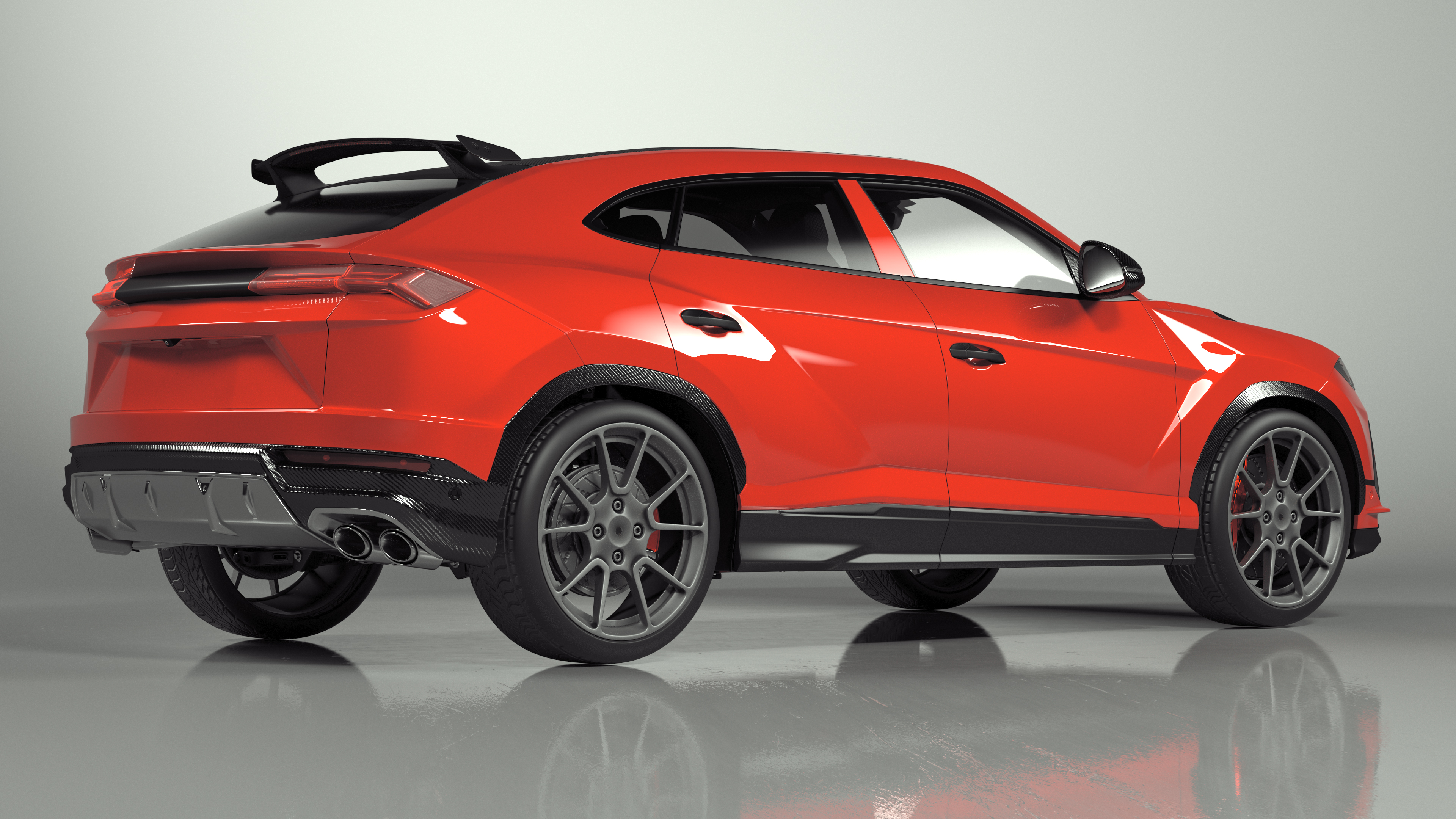 High-end Sports Car 3D model