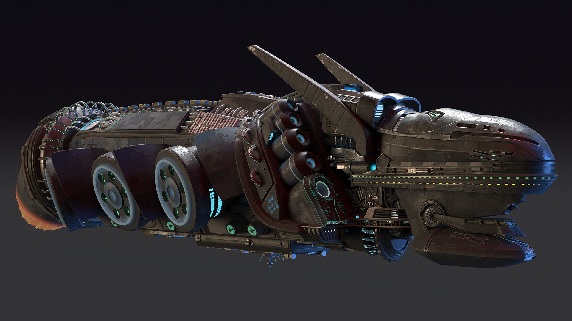 UFO an Alien Spaceship 3D