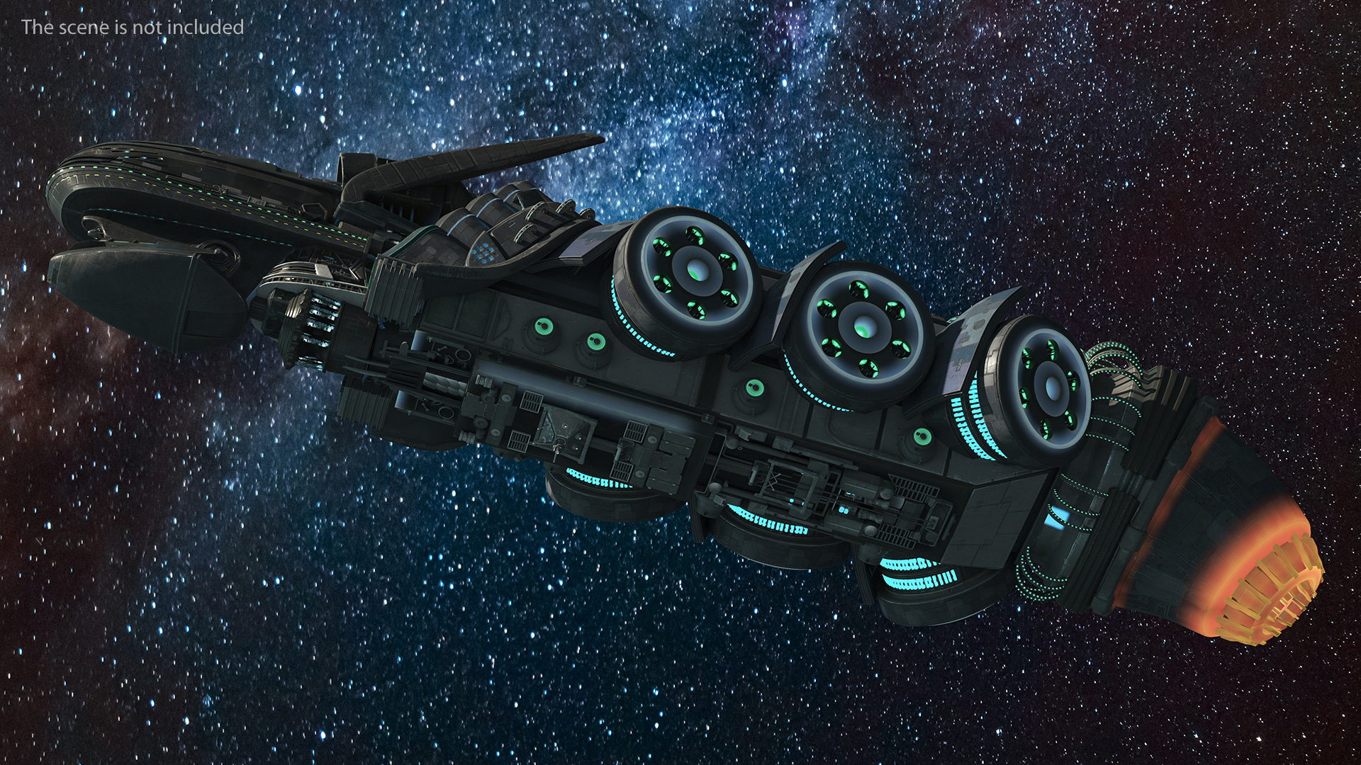 UFO an Alien Spaceship 3D
