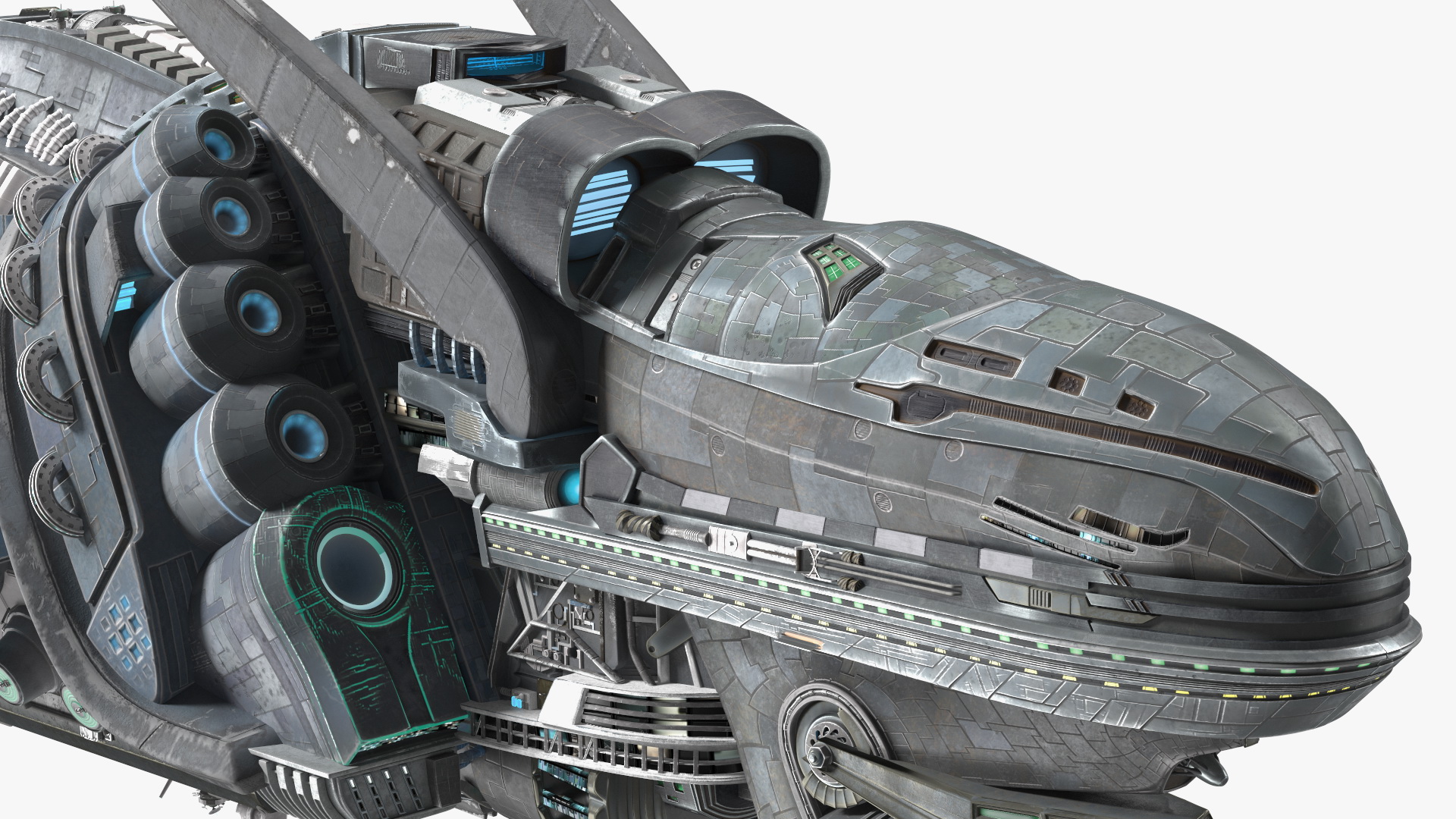 UFO an Alien Spaceship 3D