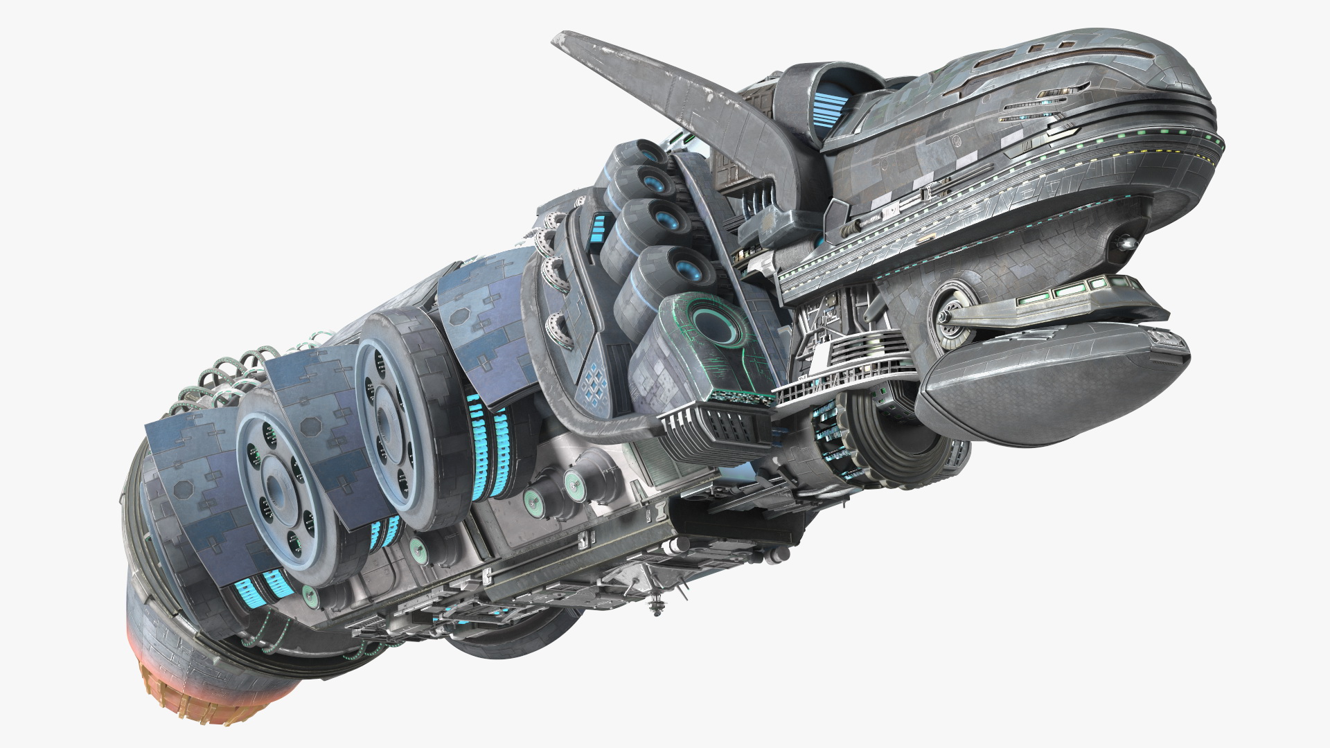 UFO an Alien Spaceship 3D