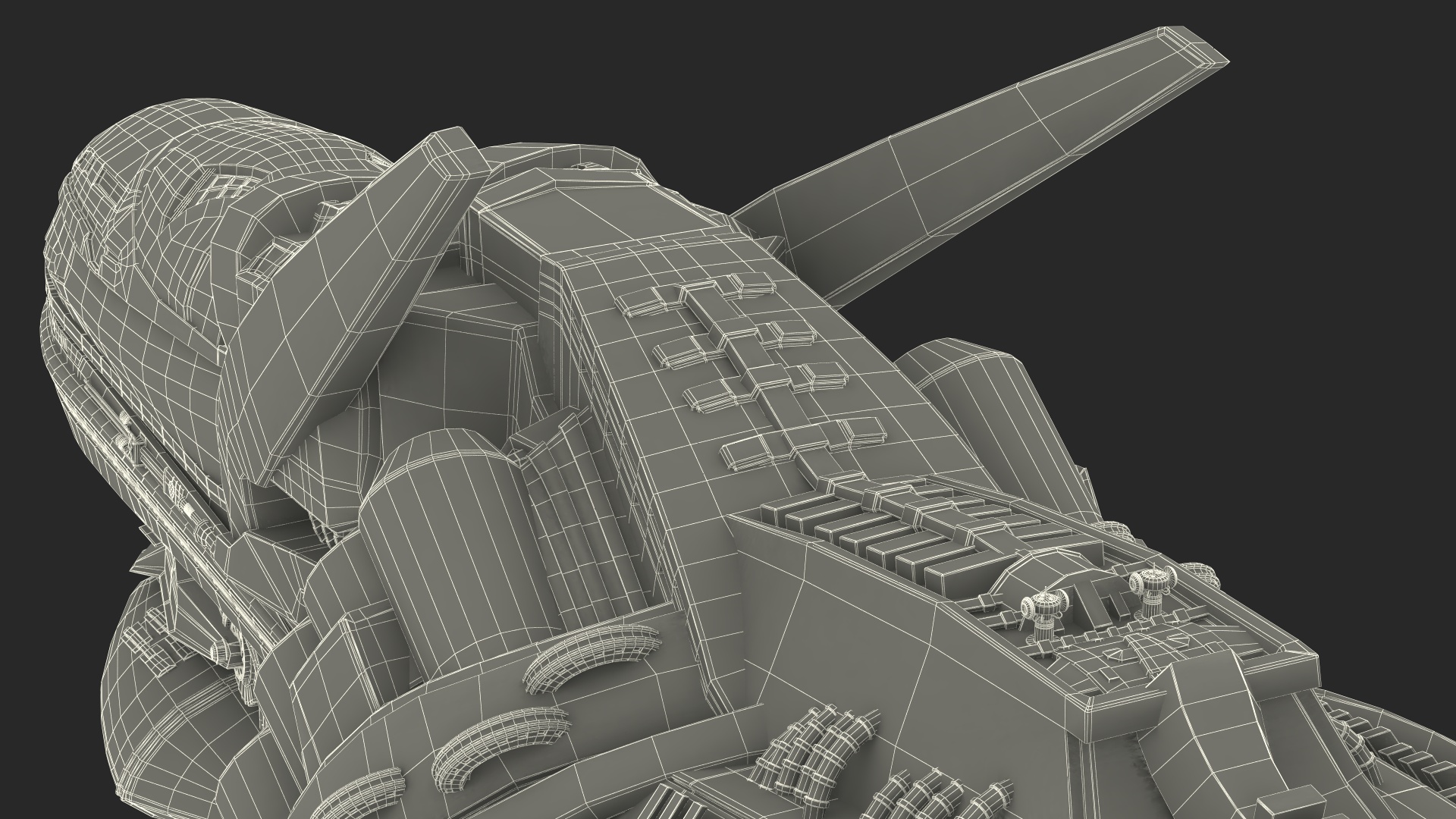 UFO an Alien Spaceship 3D
