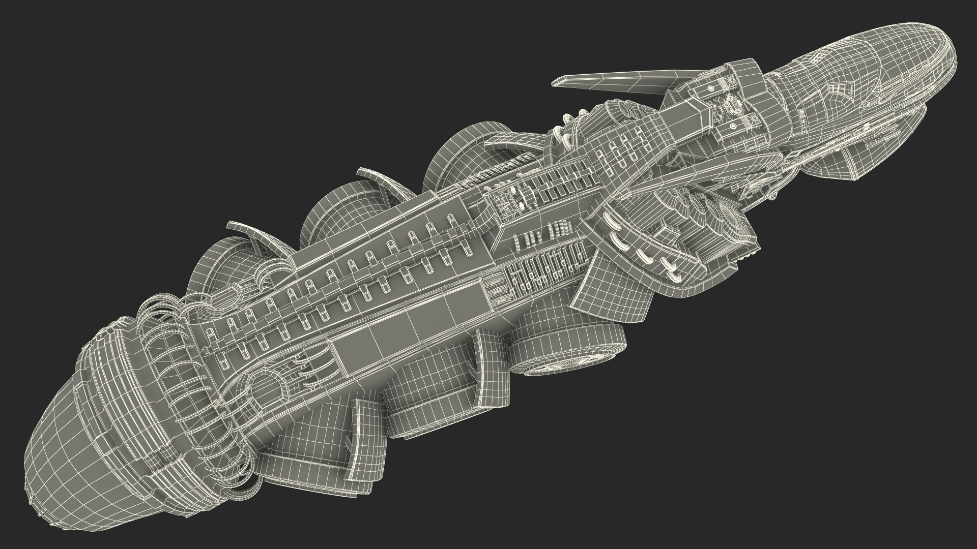 UFO an Alien Spaceship 3D