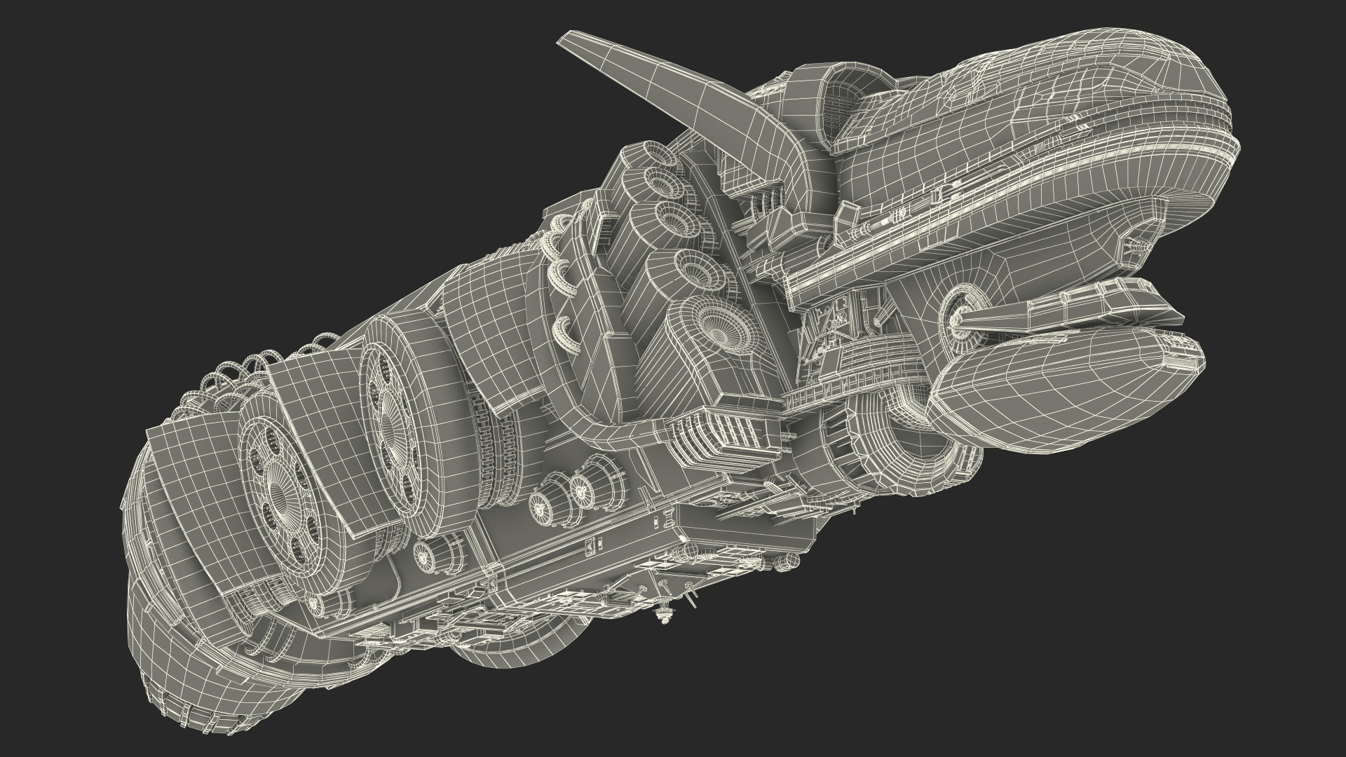 UFO an Alien Spaceship 3D