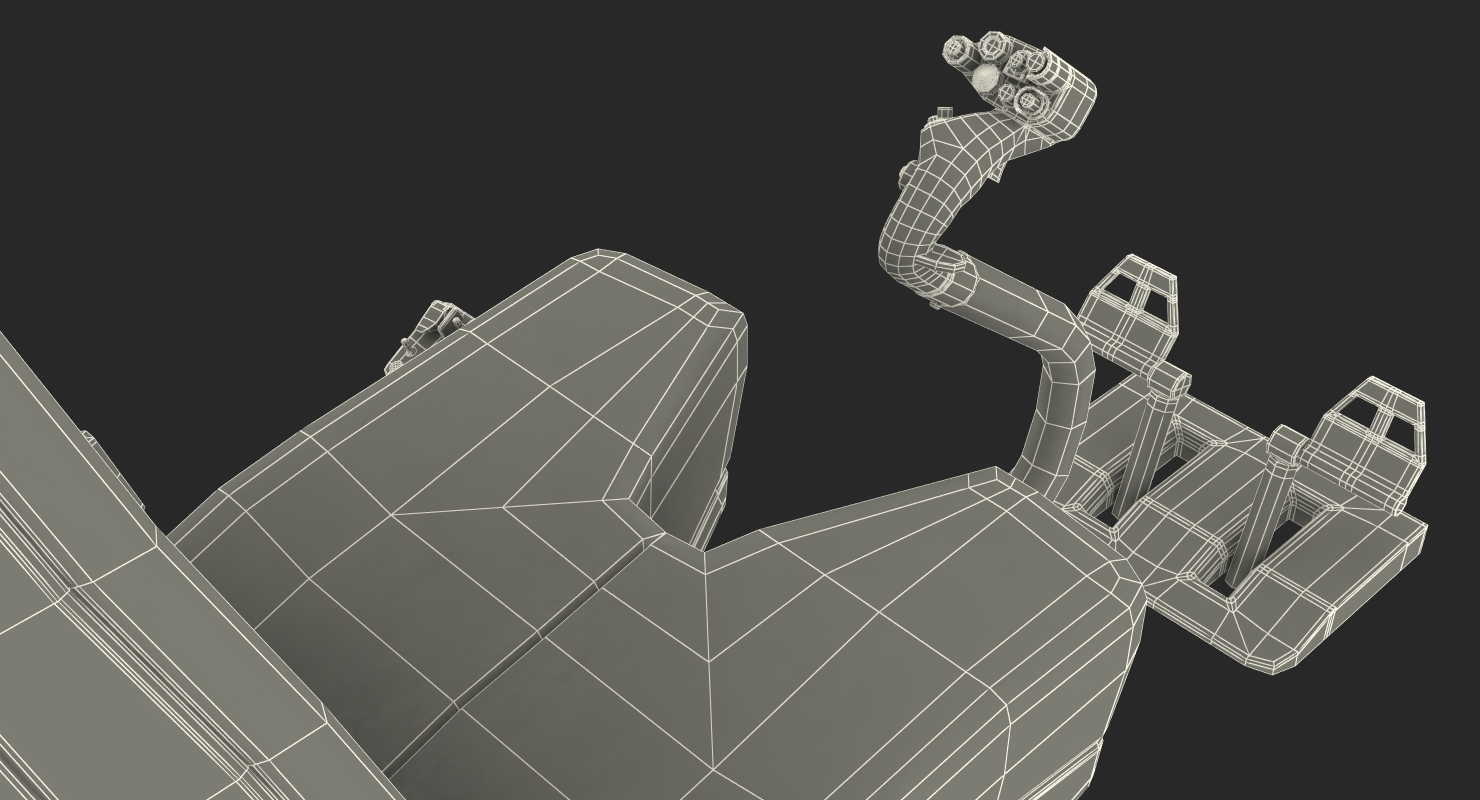 3D model Pilot Seat