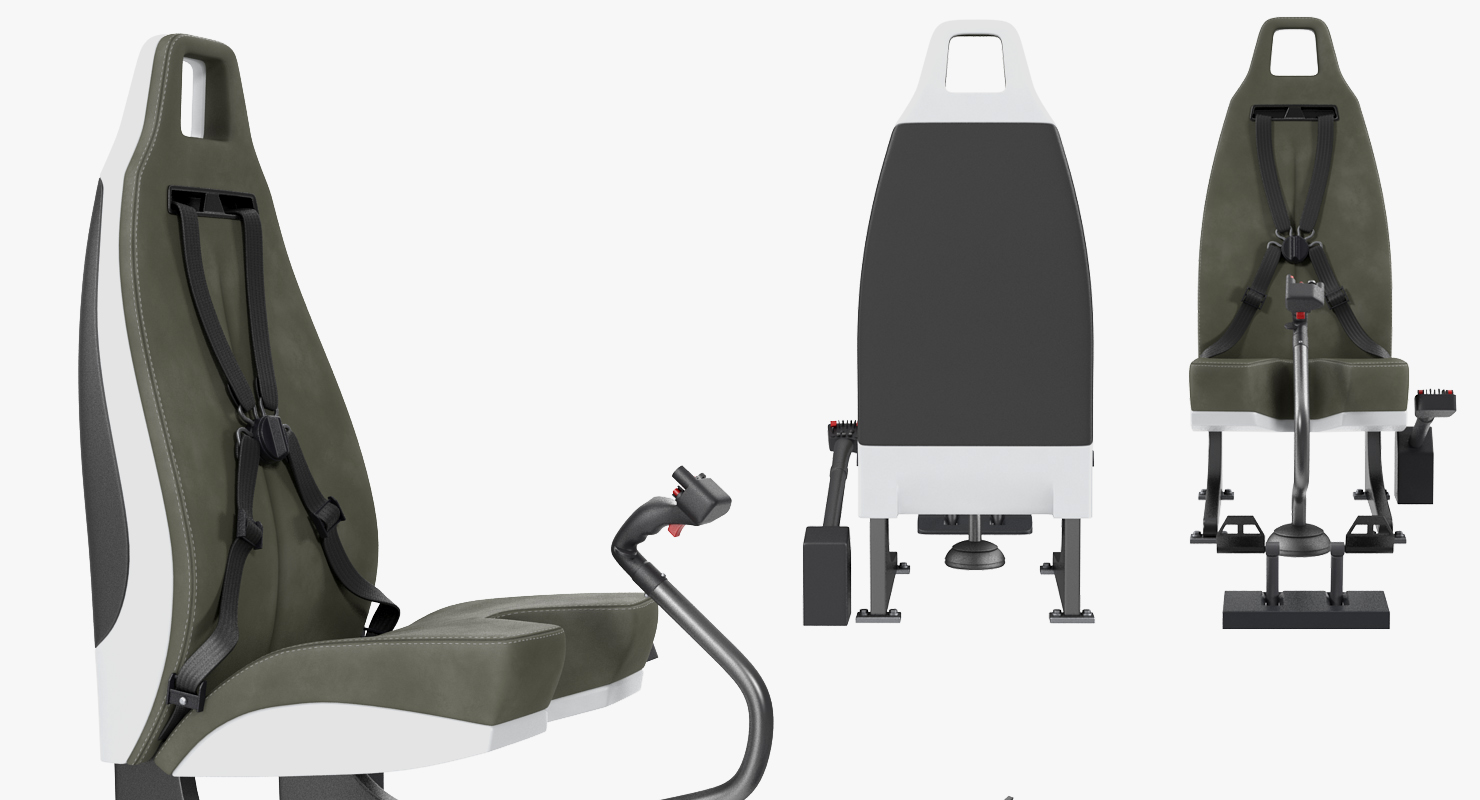 3D model Pilot Seat