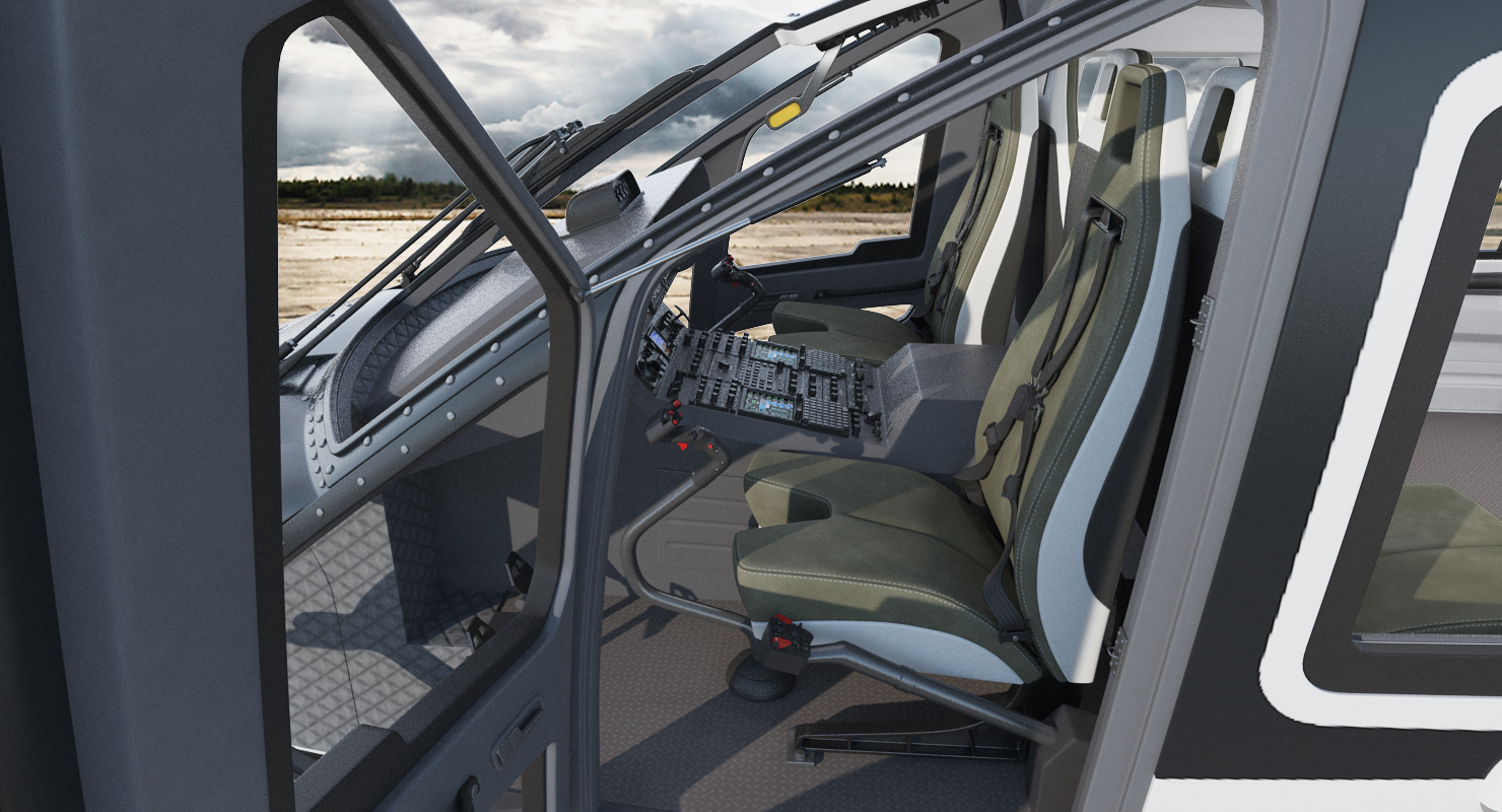 3D model Pilot Seat