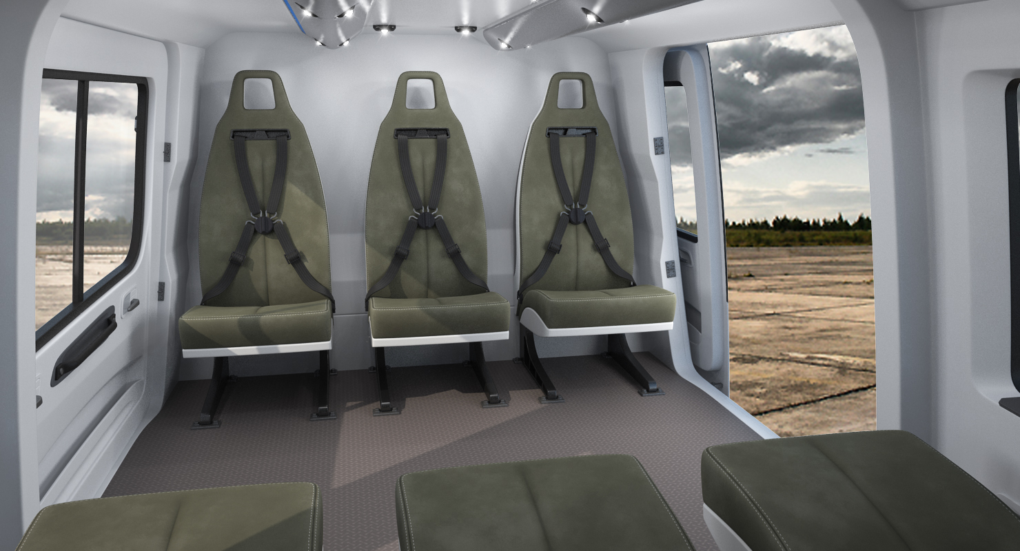 3D model Pilot Seat
