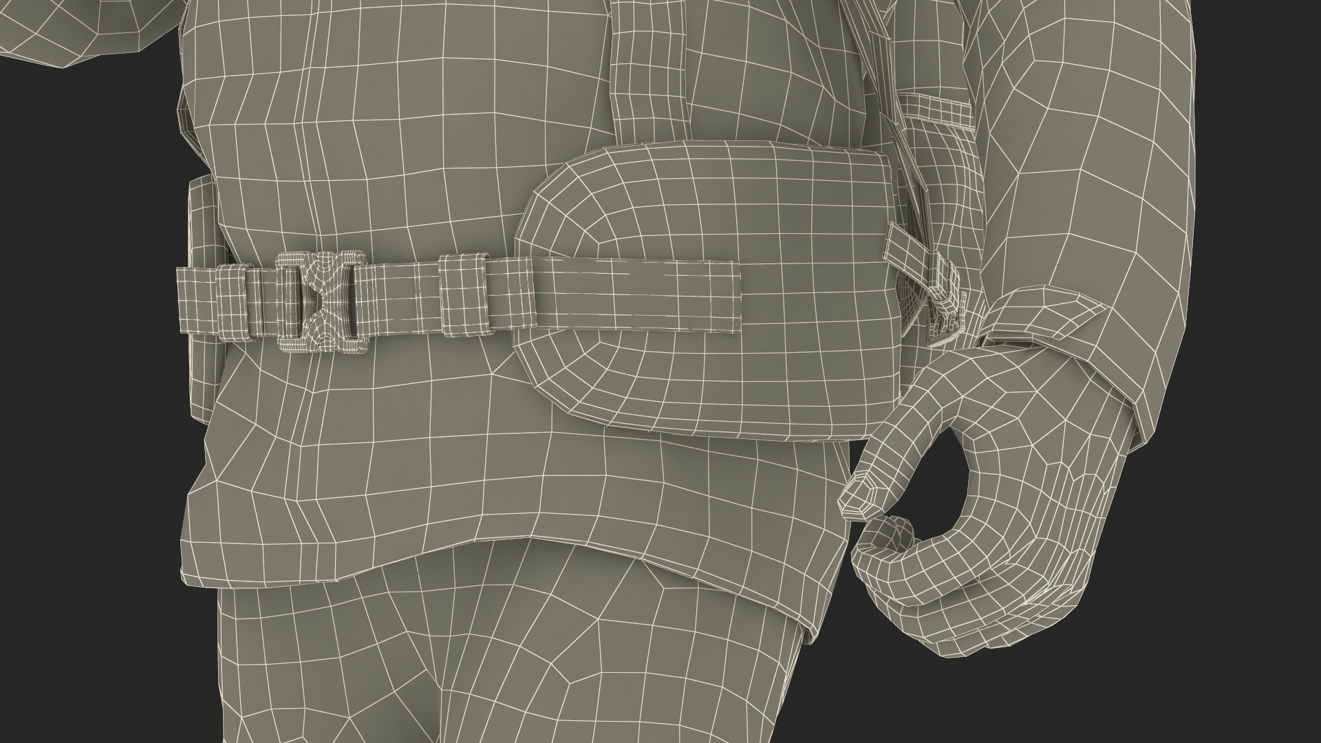 Traveler with Pocket Gimbal Camera 3D model