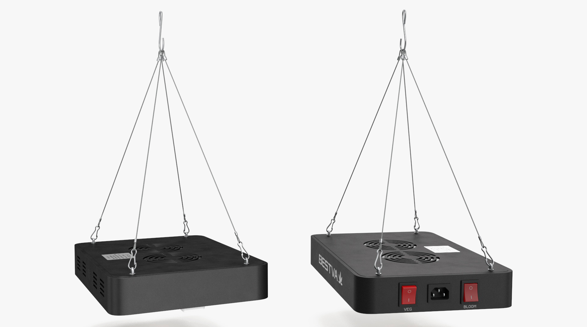 3D Hydroponic Grow Lamp Bestva 1000W model