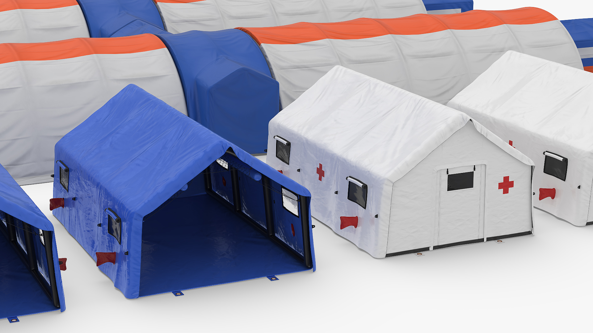 Field Hospital 3D model