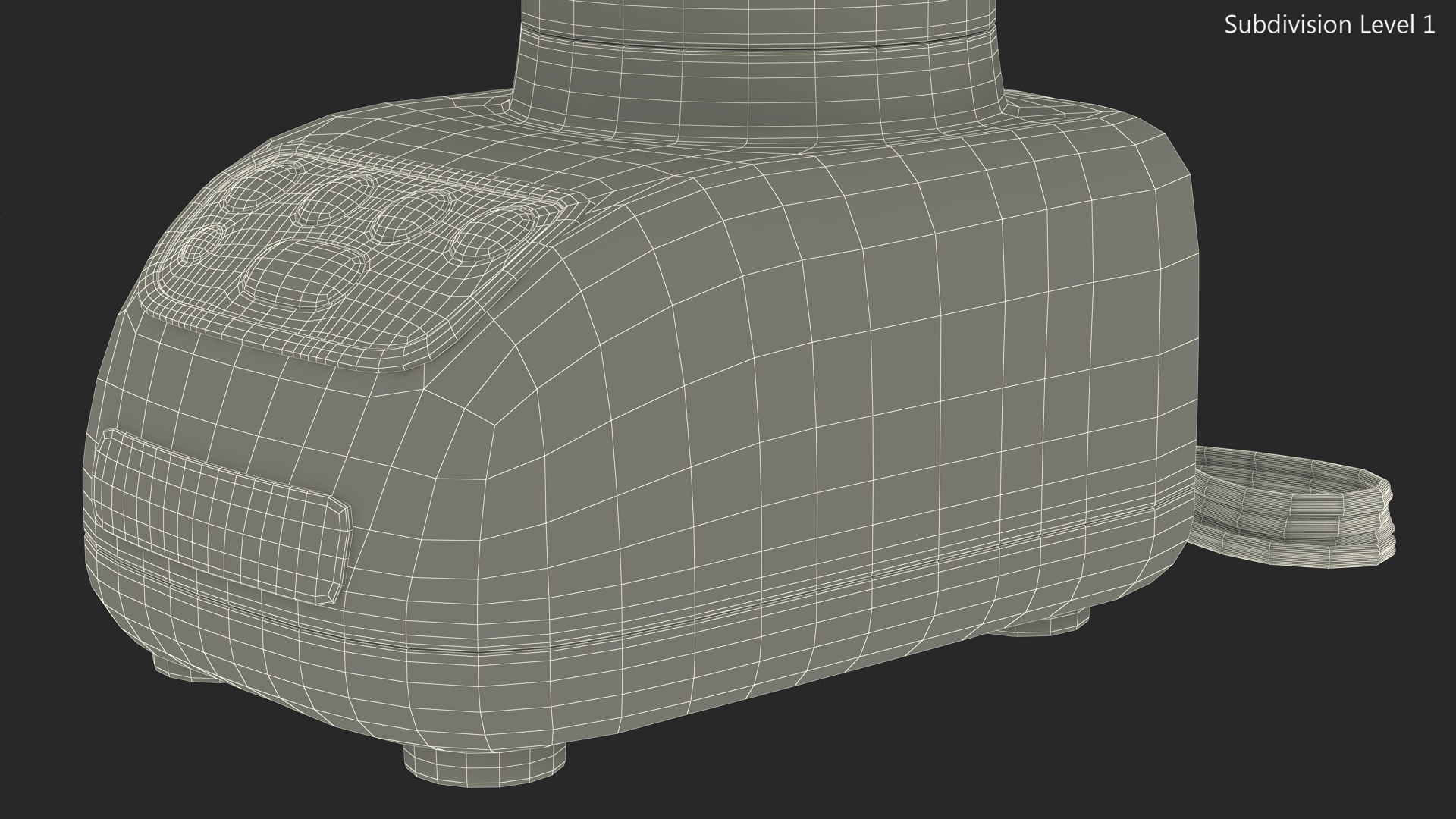 Commercial Blender Mixer 3D model