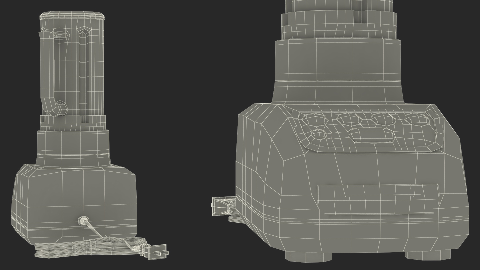 Commercial Blender Mixer 3D model