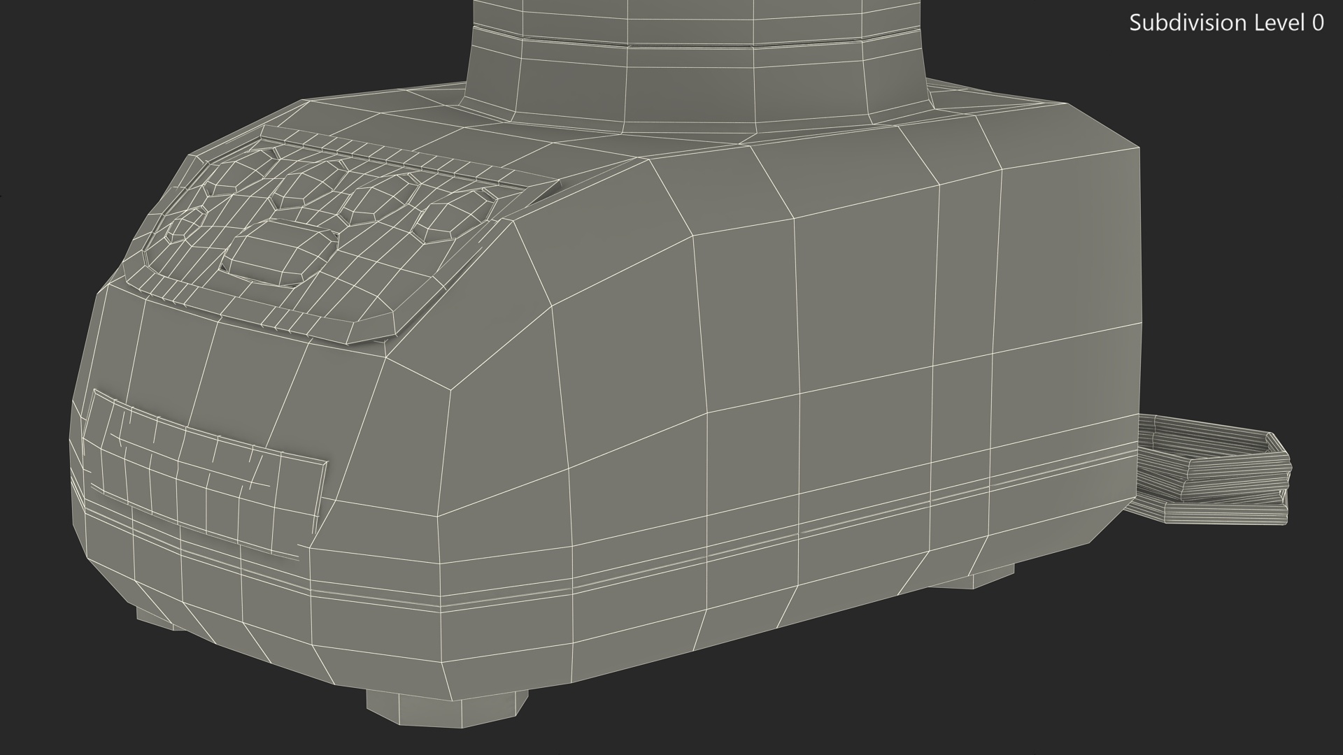 Commercial Blender Mixer 3D model