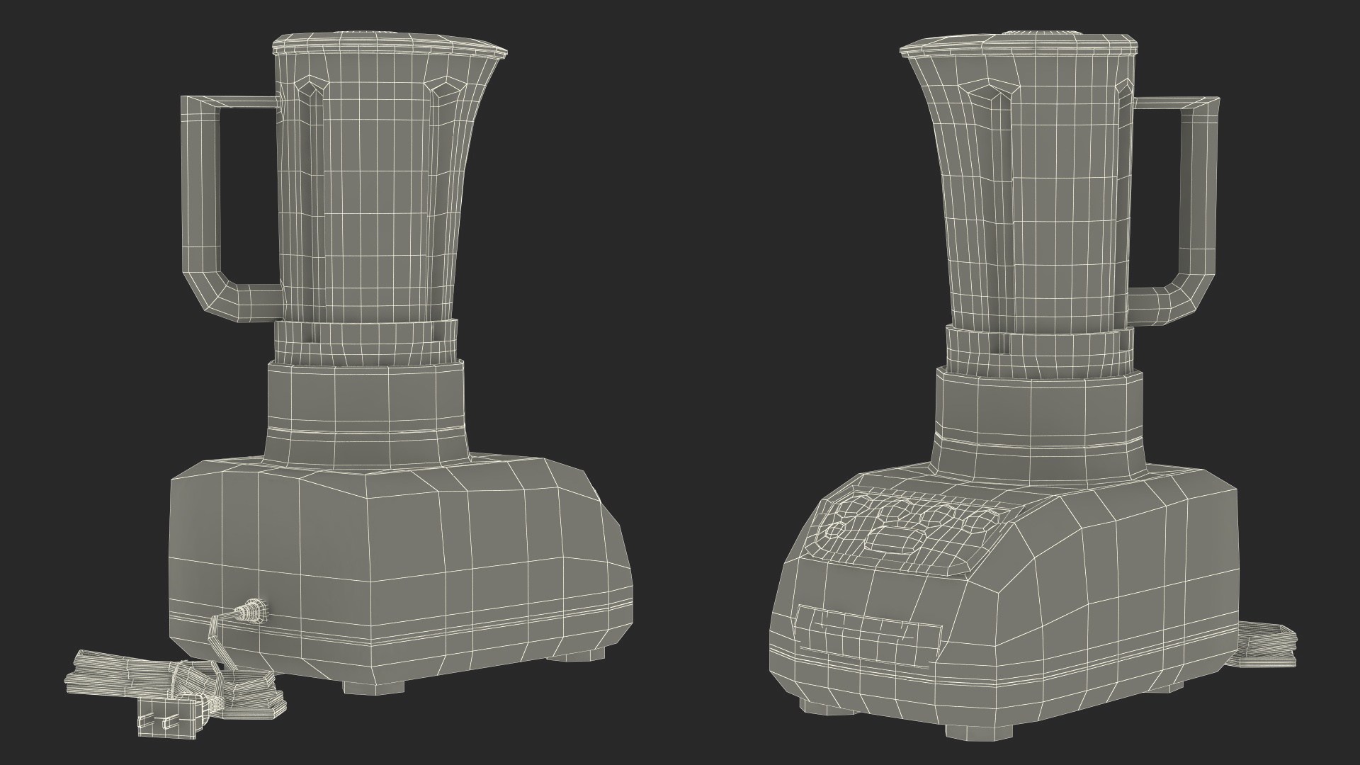 Commercial Blender Mixer 3D model