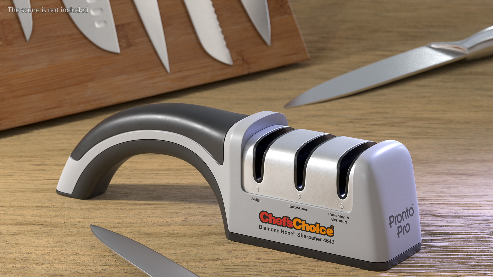 3D Chefs Choice Pronto Pro Manual Knife Sharpener