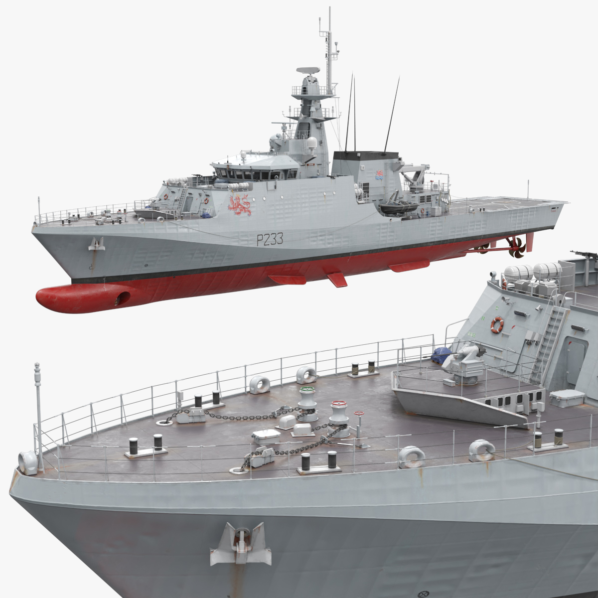 HMS Tamar River Class Offshore Patrol Vessel
