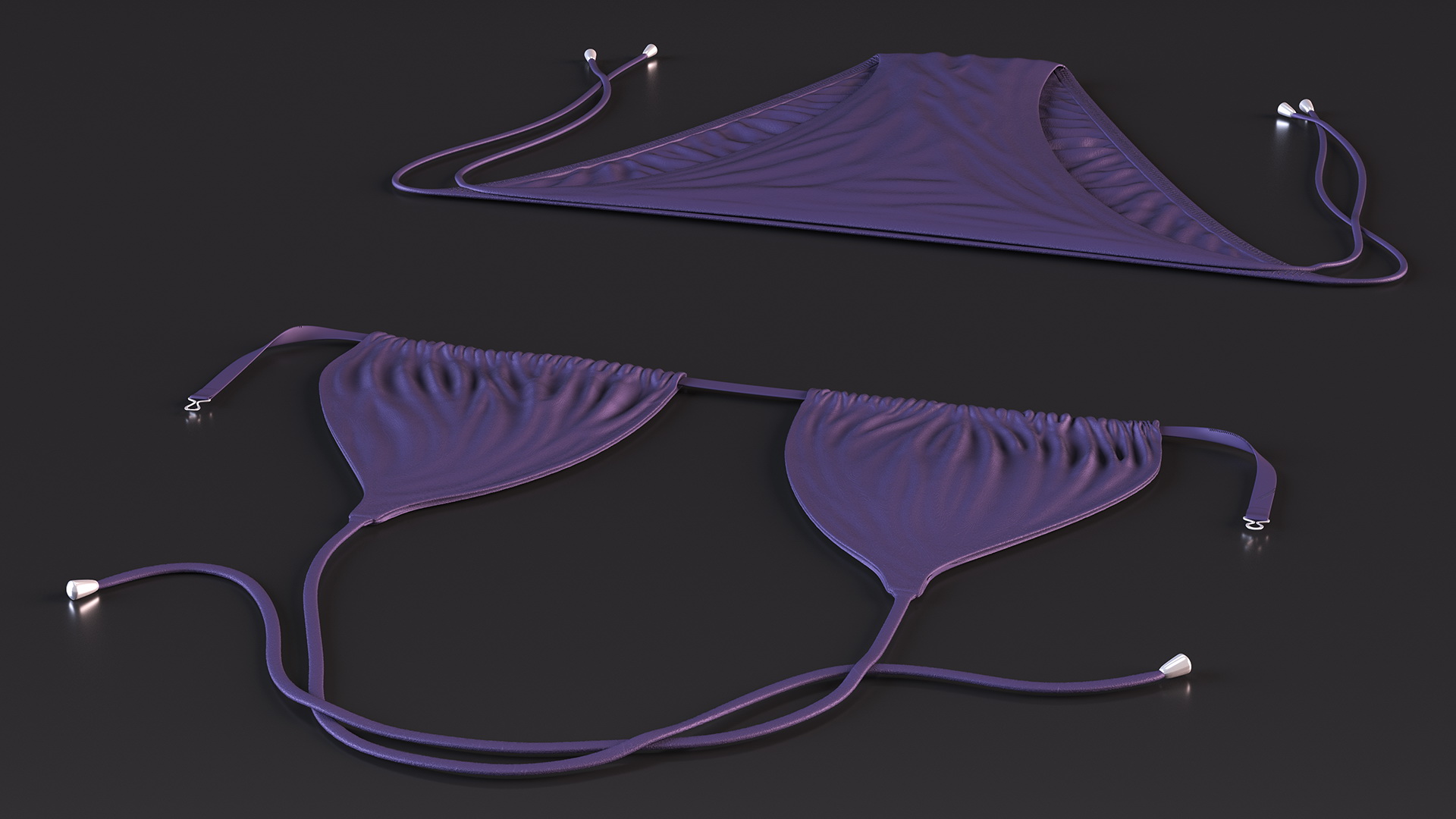 3D model Bikini Set Two Piece