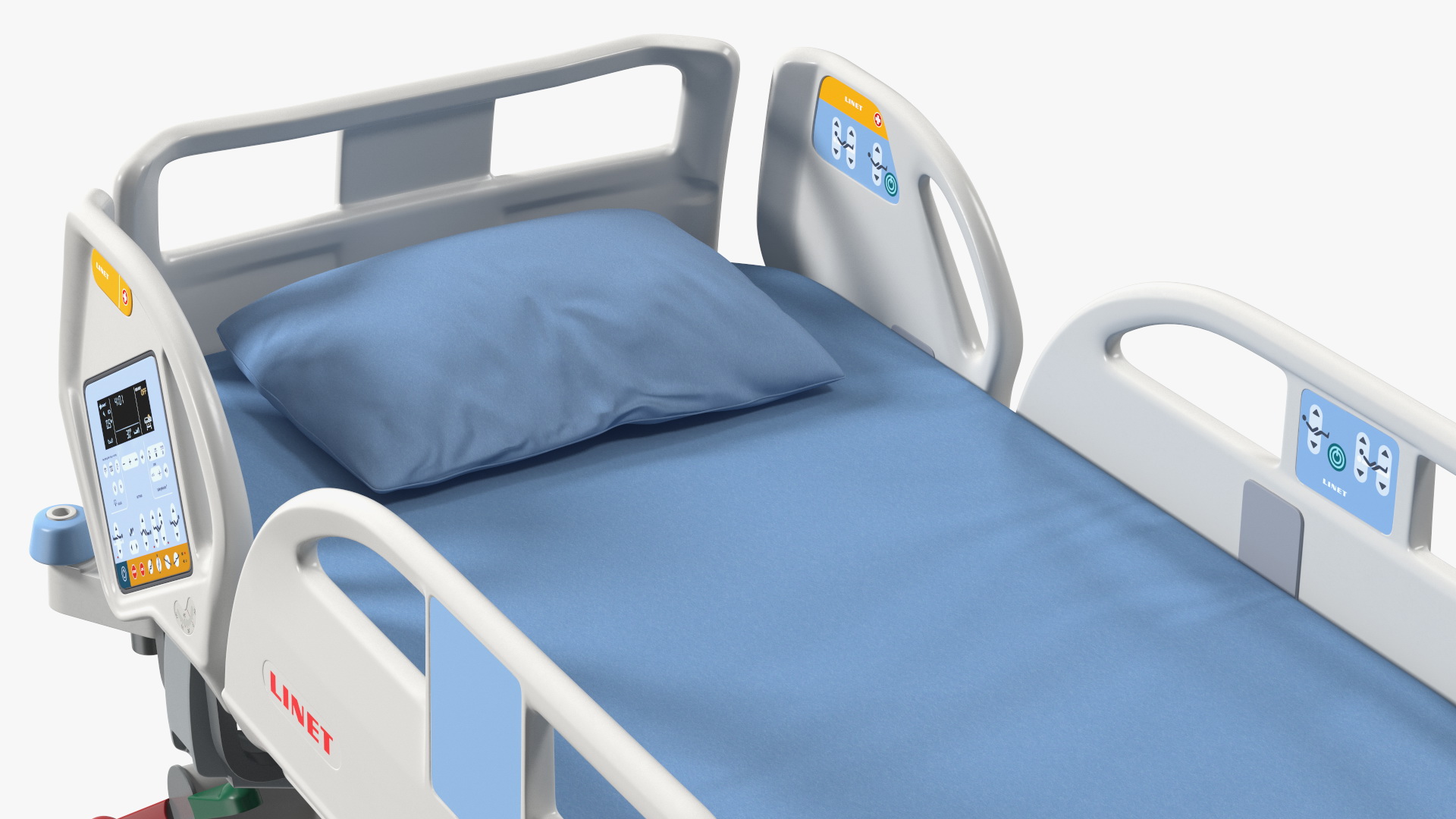 3D Intensive Care Bed model