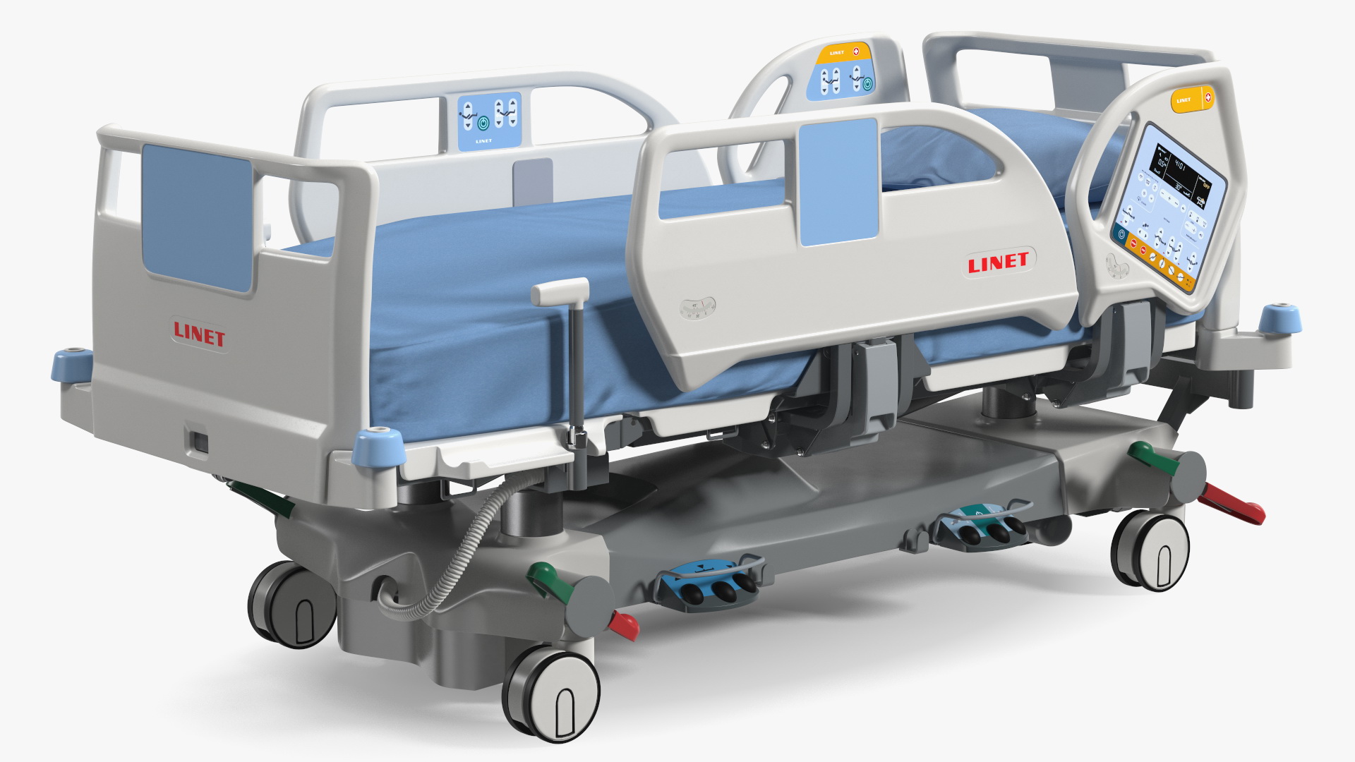 3D Intensive Care Bed model