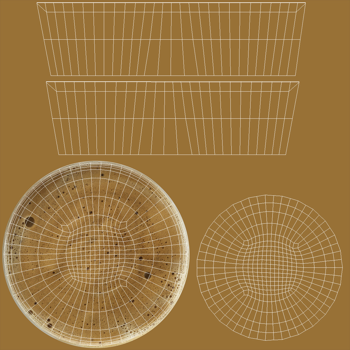 Coffee Cup with Saucer 3D