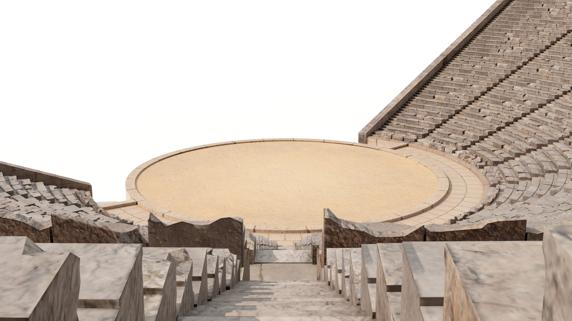 3D model Theatre of Epidaurus