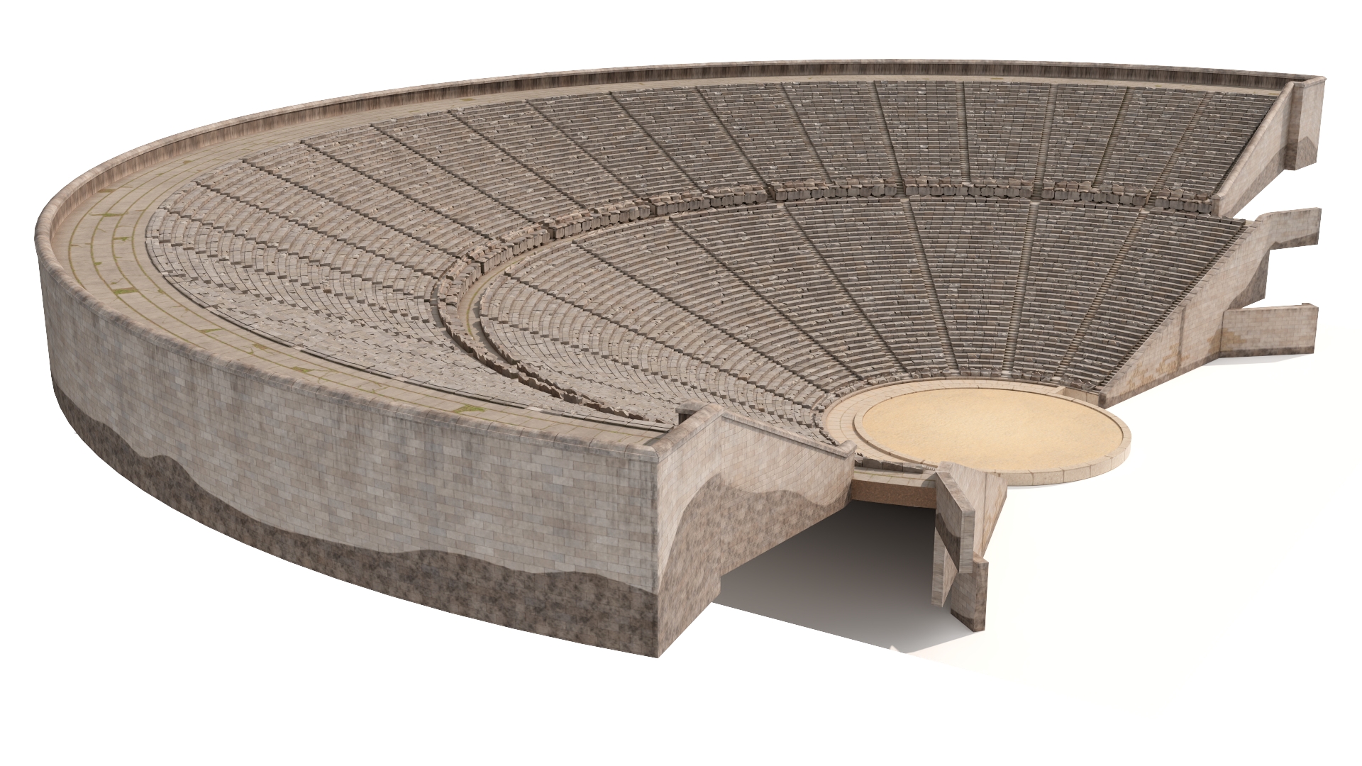 3D model Theatre of Epidaurus