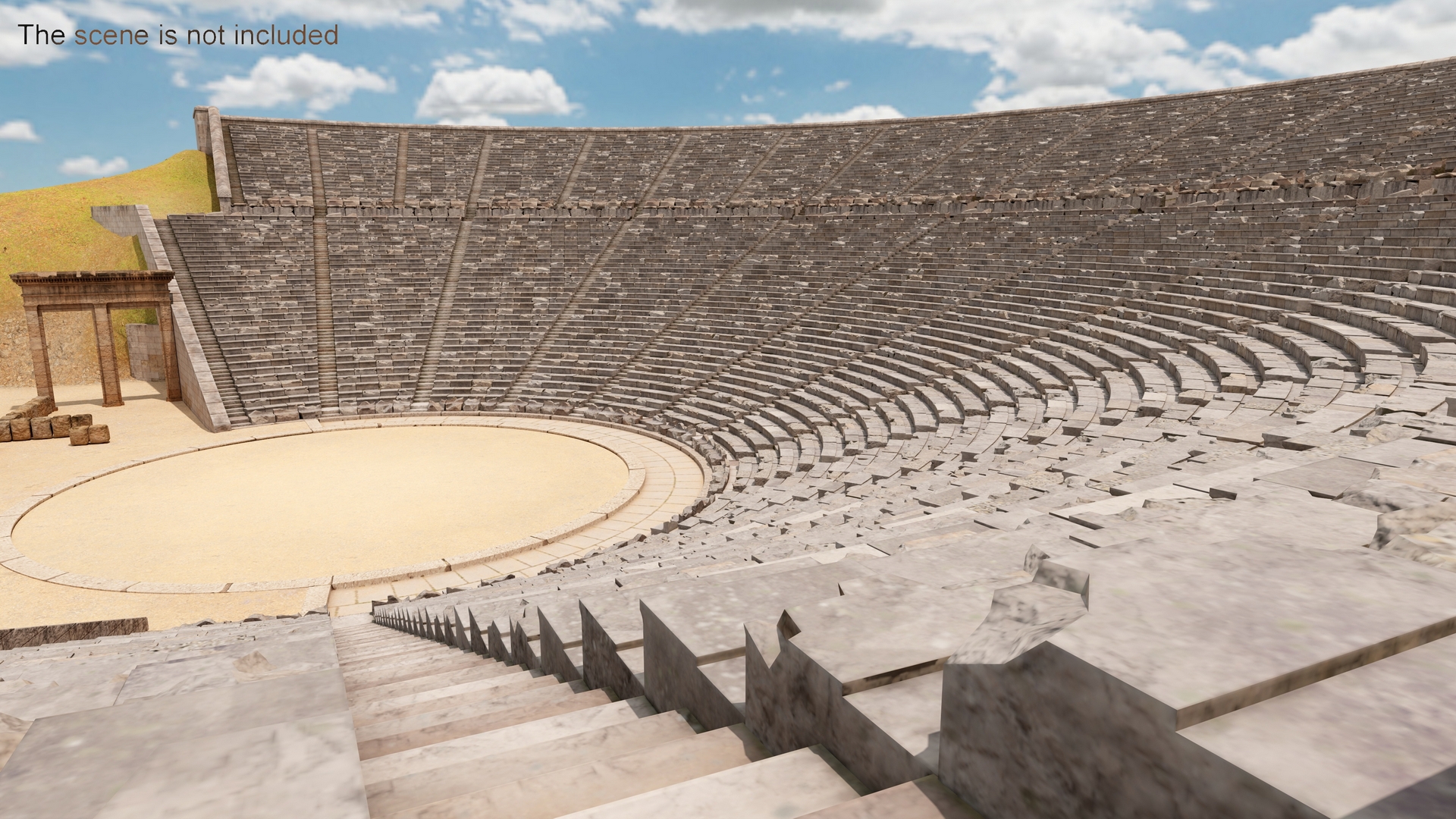 3D model Theatre of Epidaurus