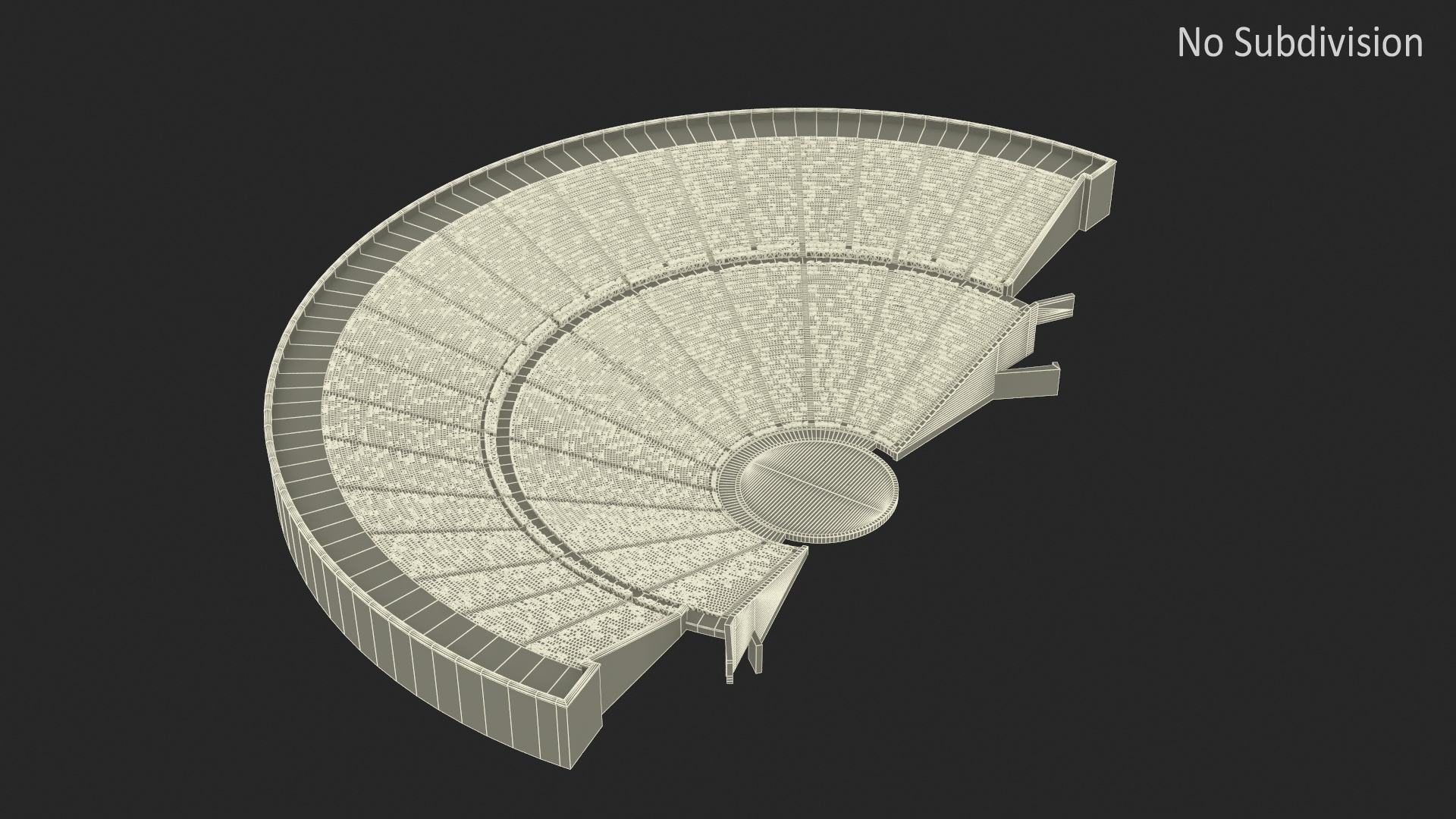 3D model Theatre of Epidaurus
