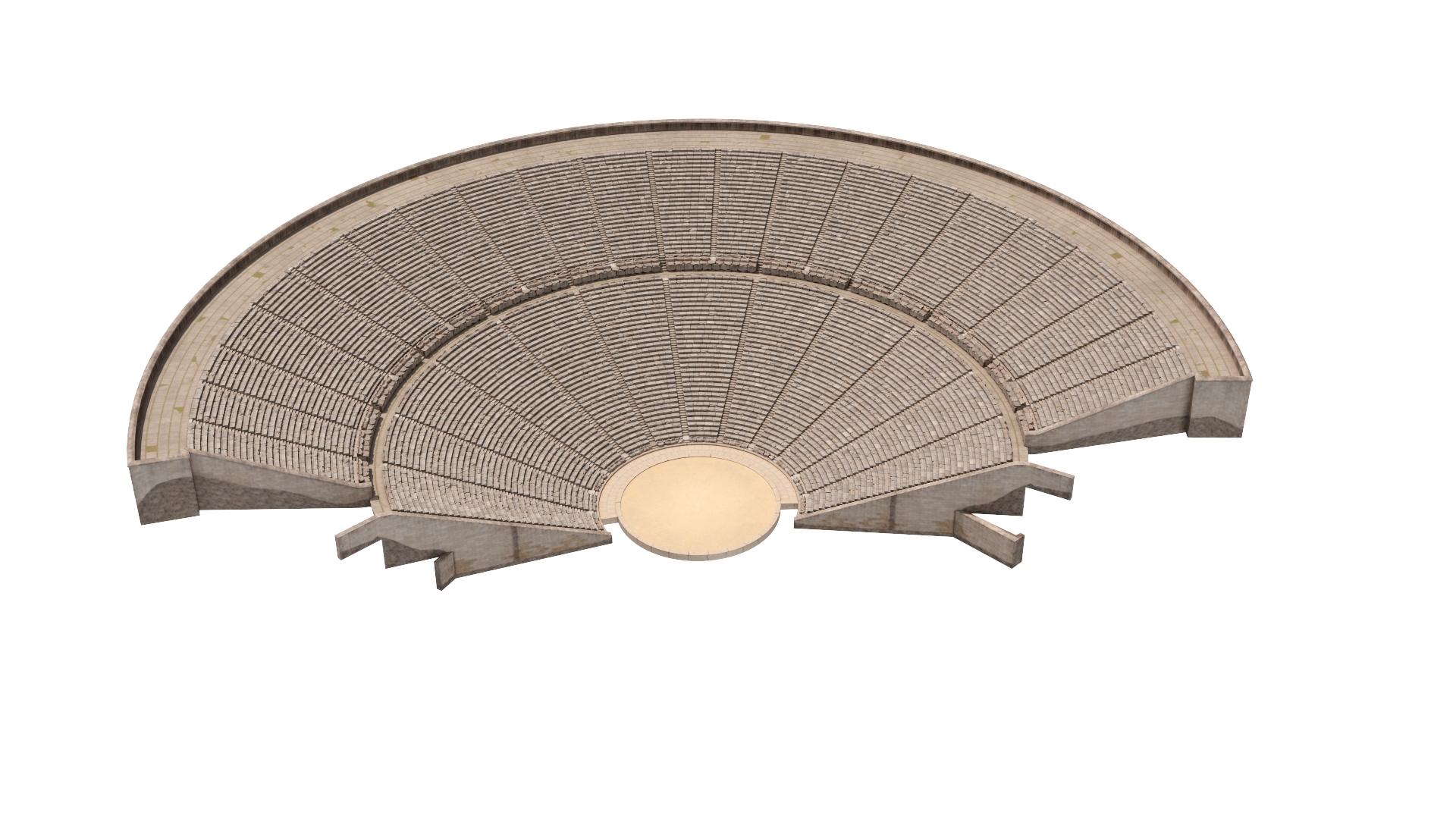 3D model Theatre of Epidaurus