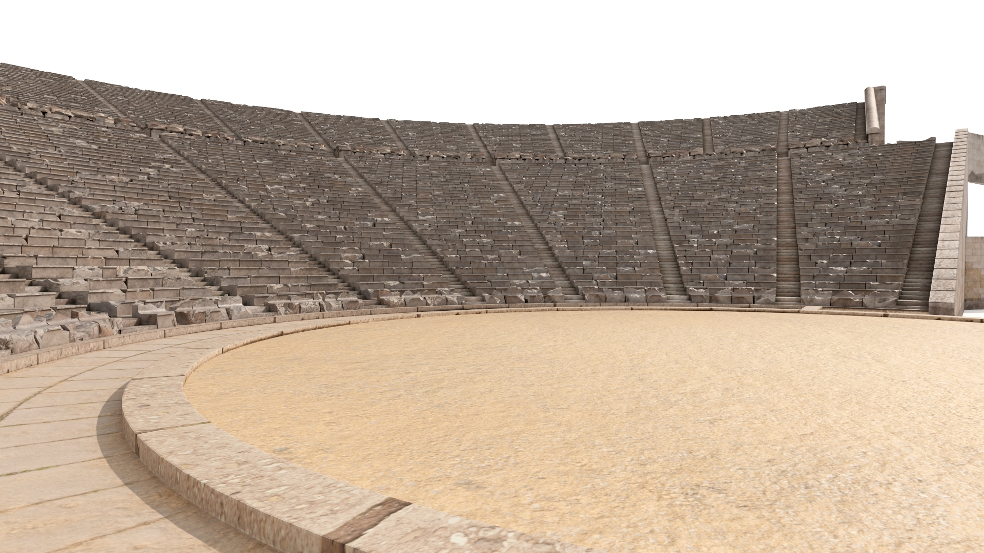 3D model Theatre of Epidaurus