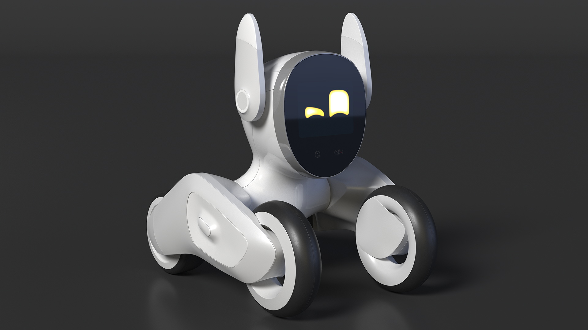 3D Robot Toy Loona Smart Petbot model