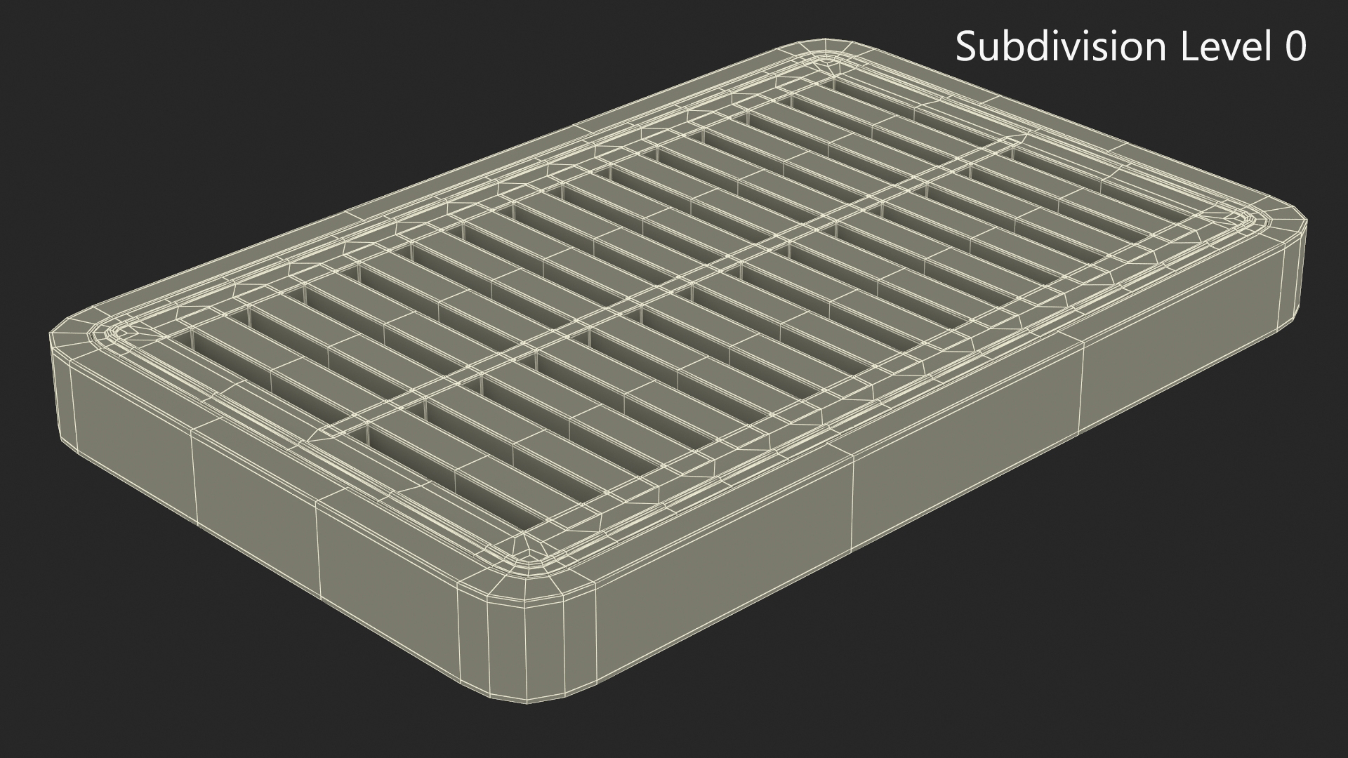 Sewer Drain Grate 3D