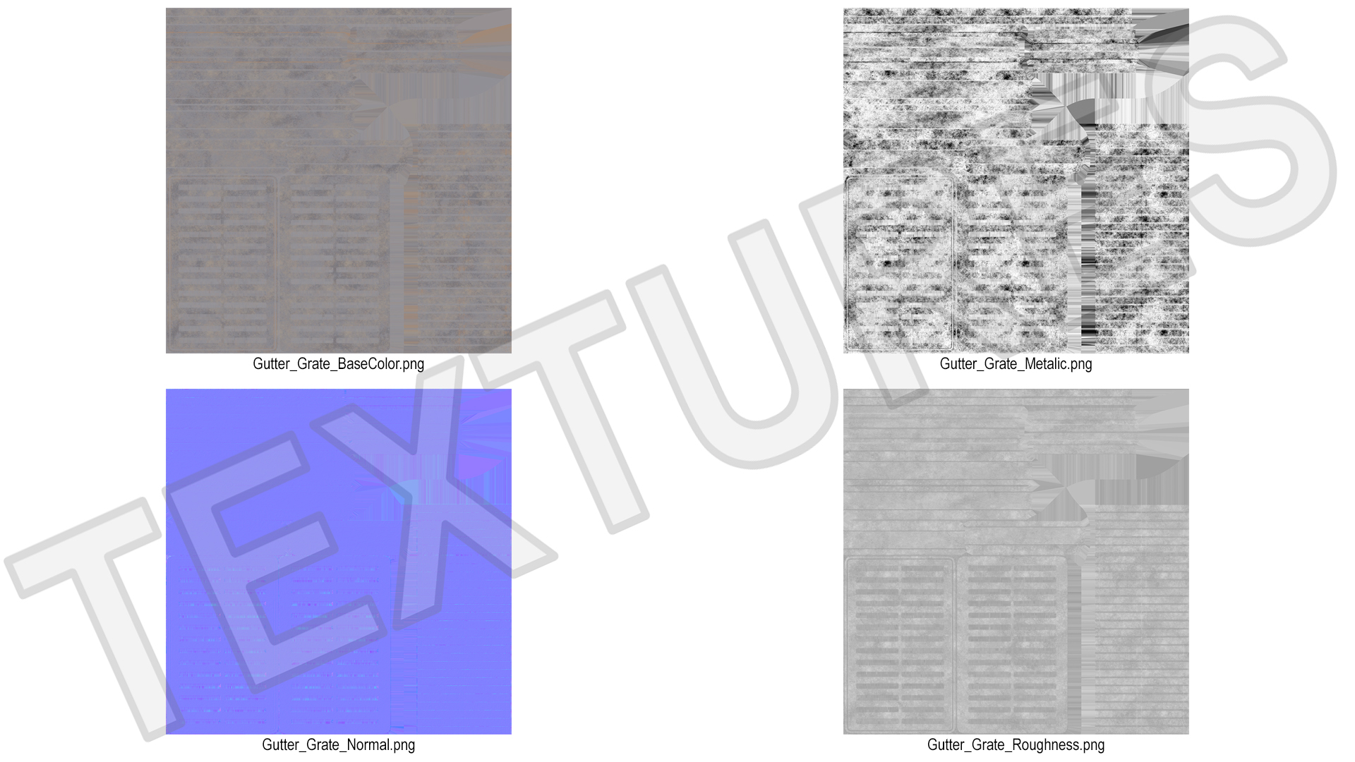 Sewer Drain Grate 3D