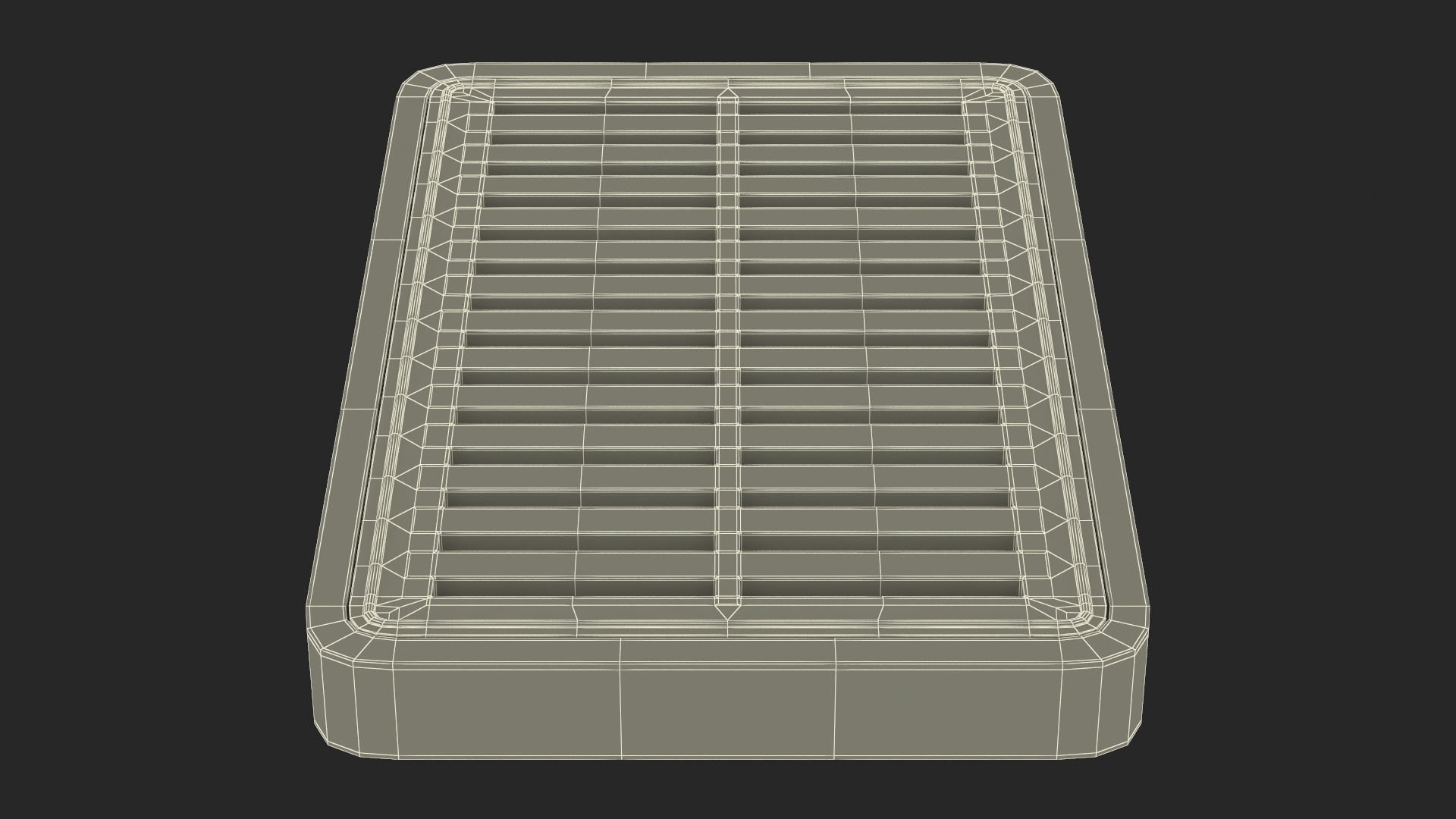 Sewer Drain Grate 3D