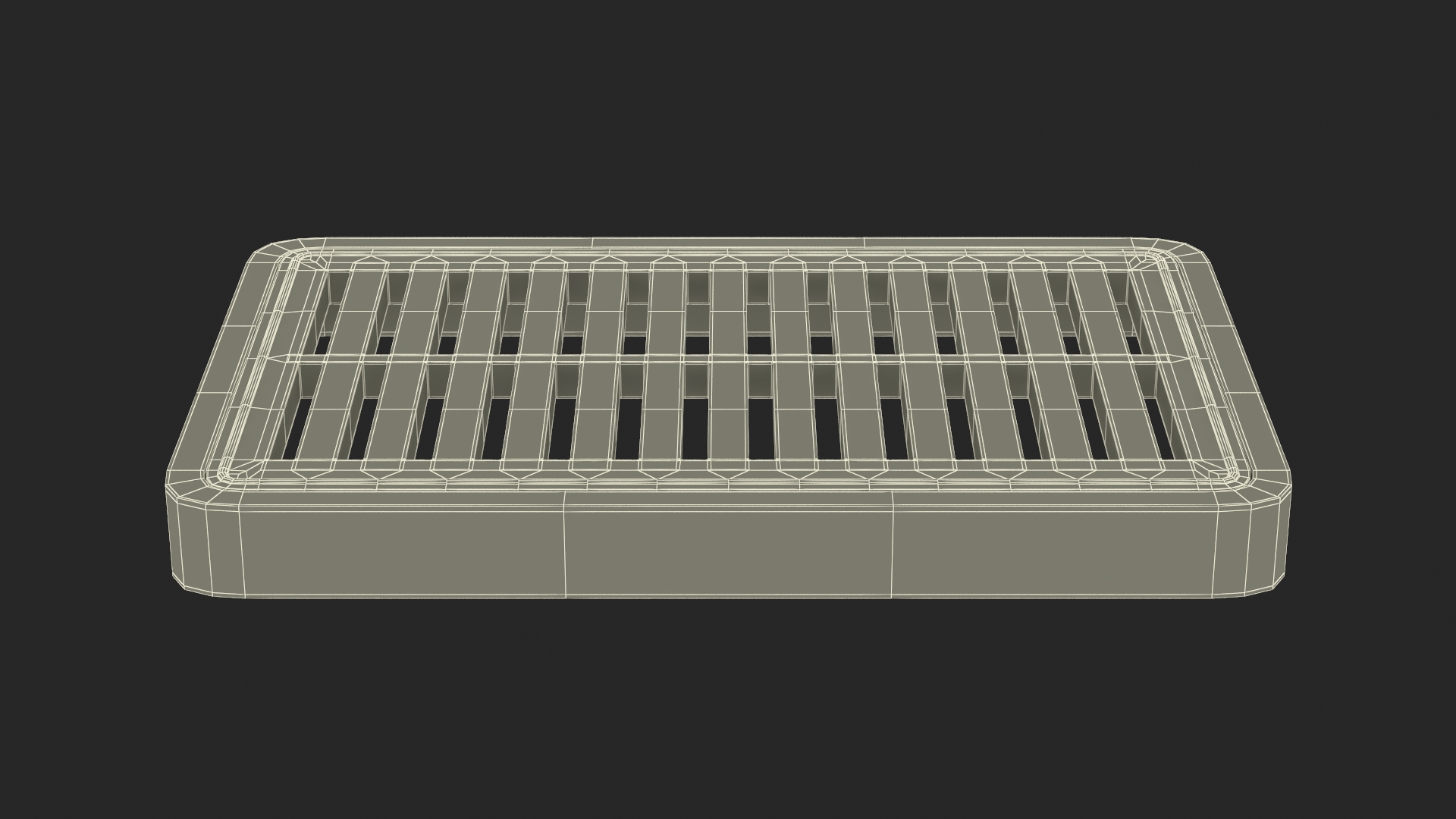 Sewer Drain Grate 3D