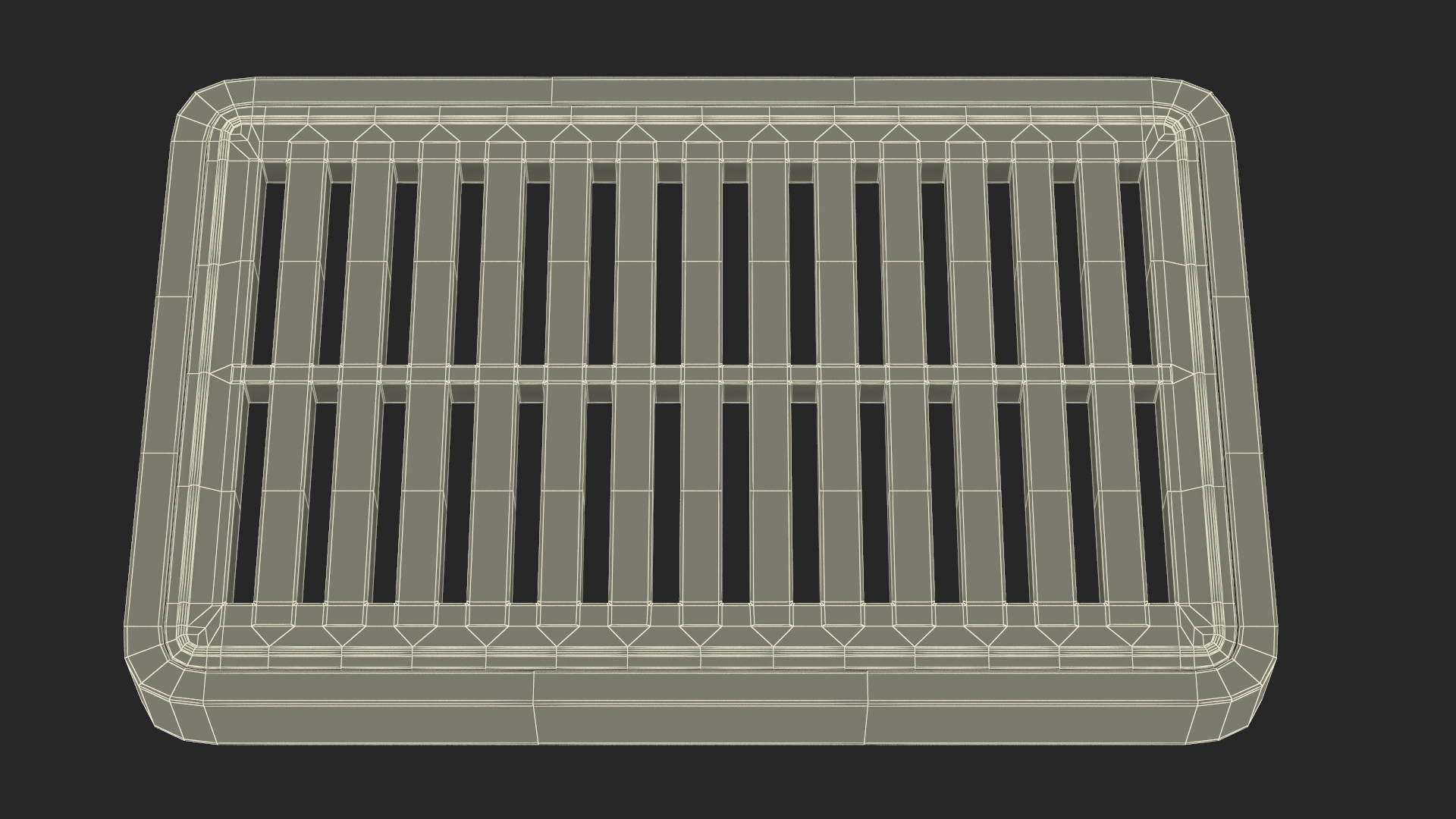 Sewer Drain Grate 3D