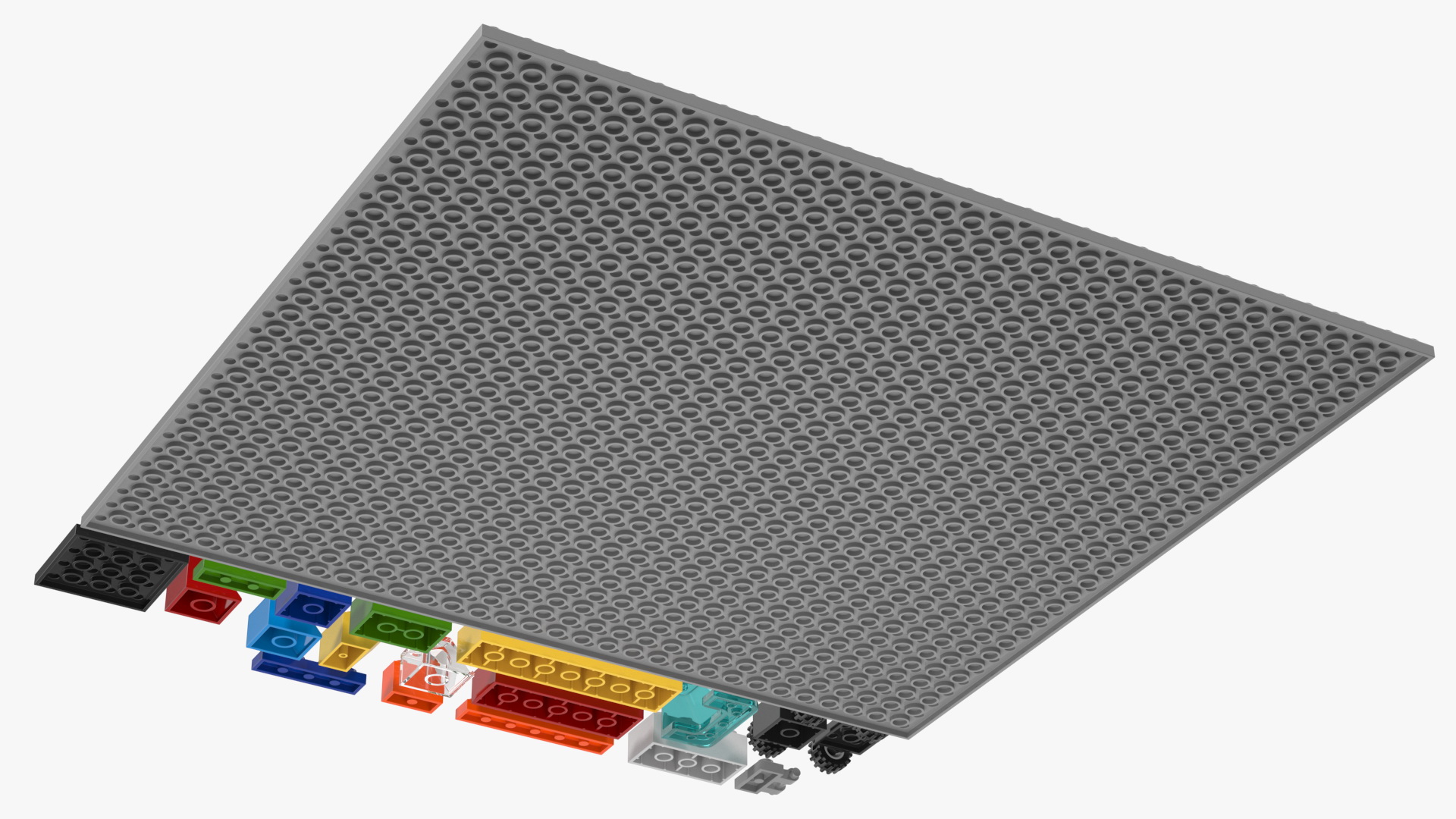 3D Toy Building Blocks Generic Set
